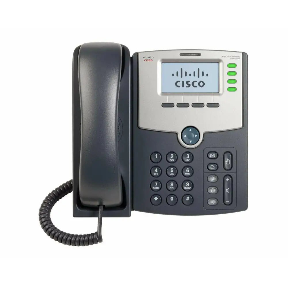 Cisco SPA504G 4-Line IP Phone with 2-Port Switch, PoE and LCD Display - Refurbished