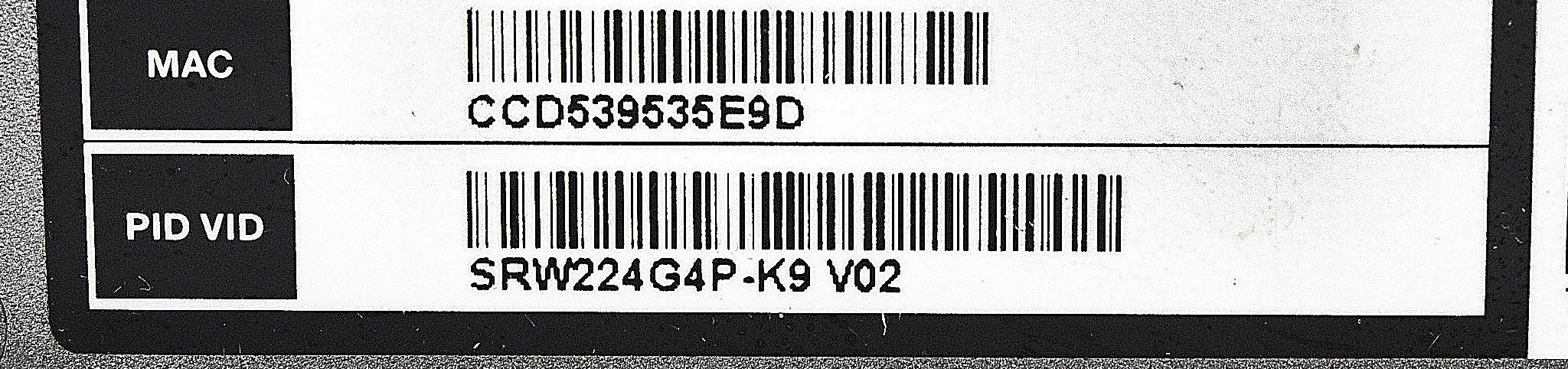Cisco SRW224G4P-K9 SMB-24 10/100 PT2 10/100/ COMBO