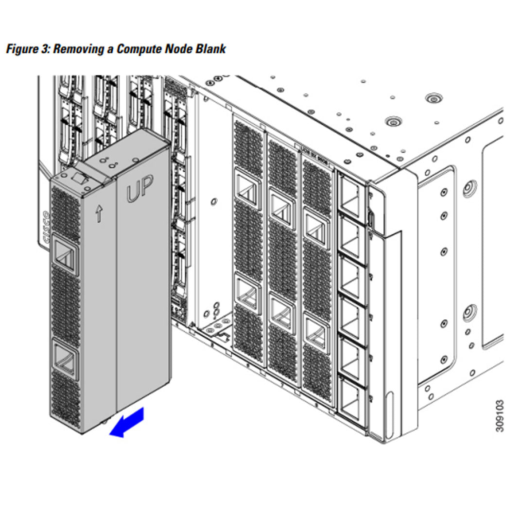 Cisco Ucs X210C M6 Node Blank | UCSX-X10C-FSBK