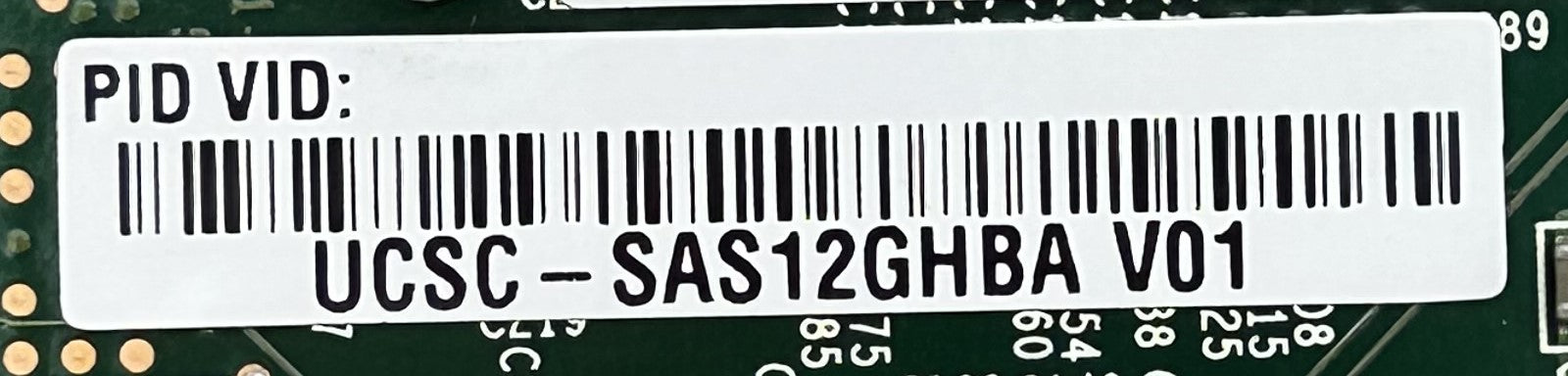 Cisco UCSC-SAS12GHBA 12GBPS Modular SAS