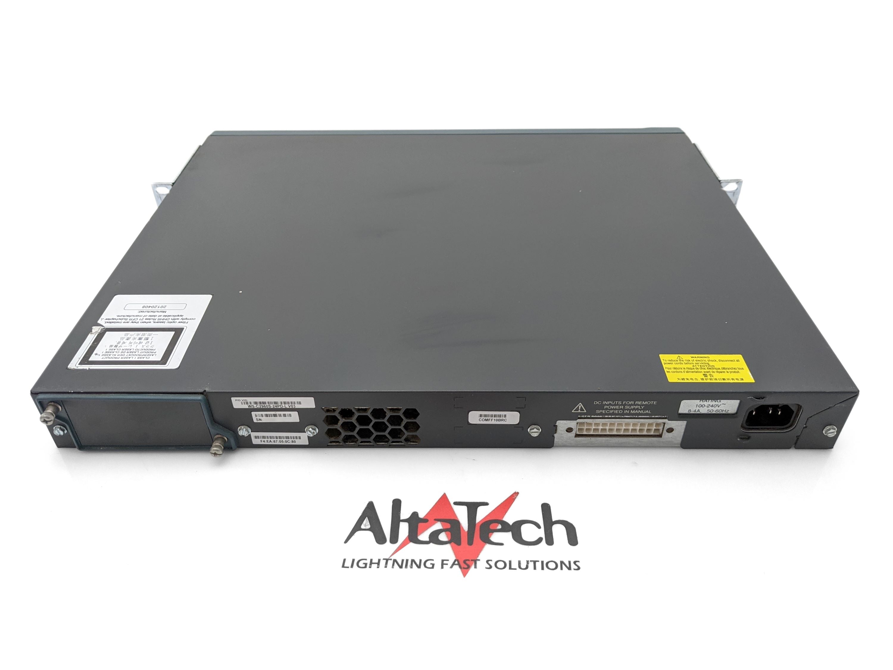 Cisco WS-C2960S-24PD-L Catalyst 2960-S 24x 1Gbps PoE+ Ethernet Switch