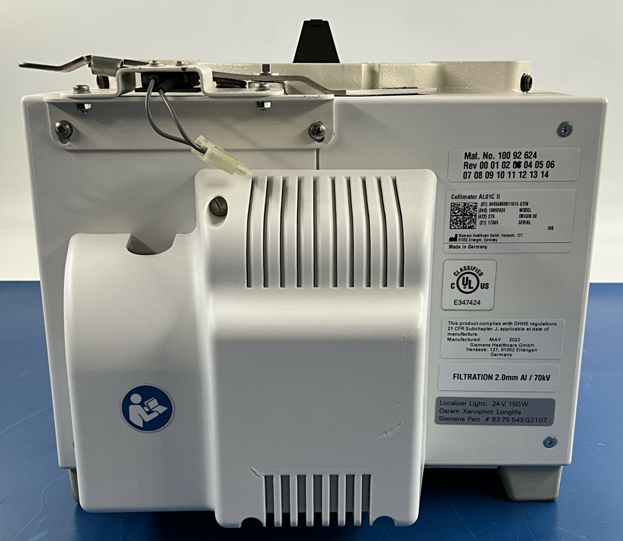 COLLIMATOR AL01C II (10092624/5234954 GE/SIEMENS
