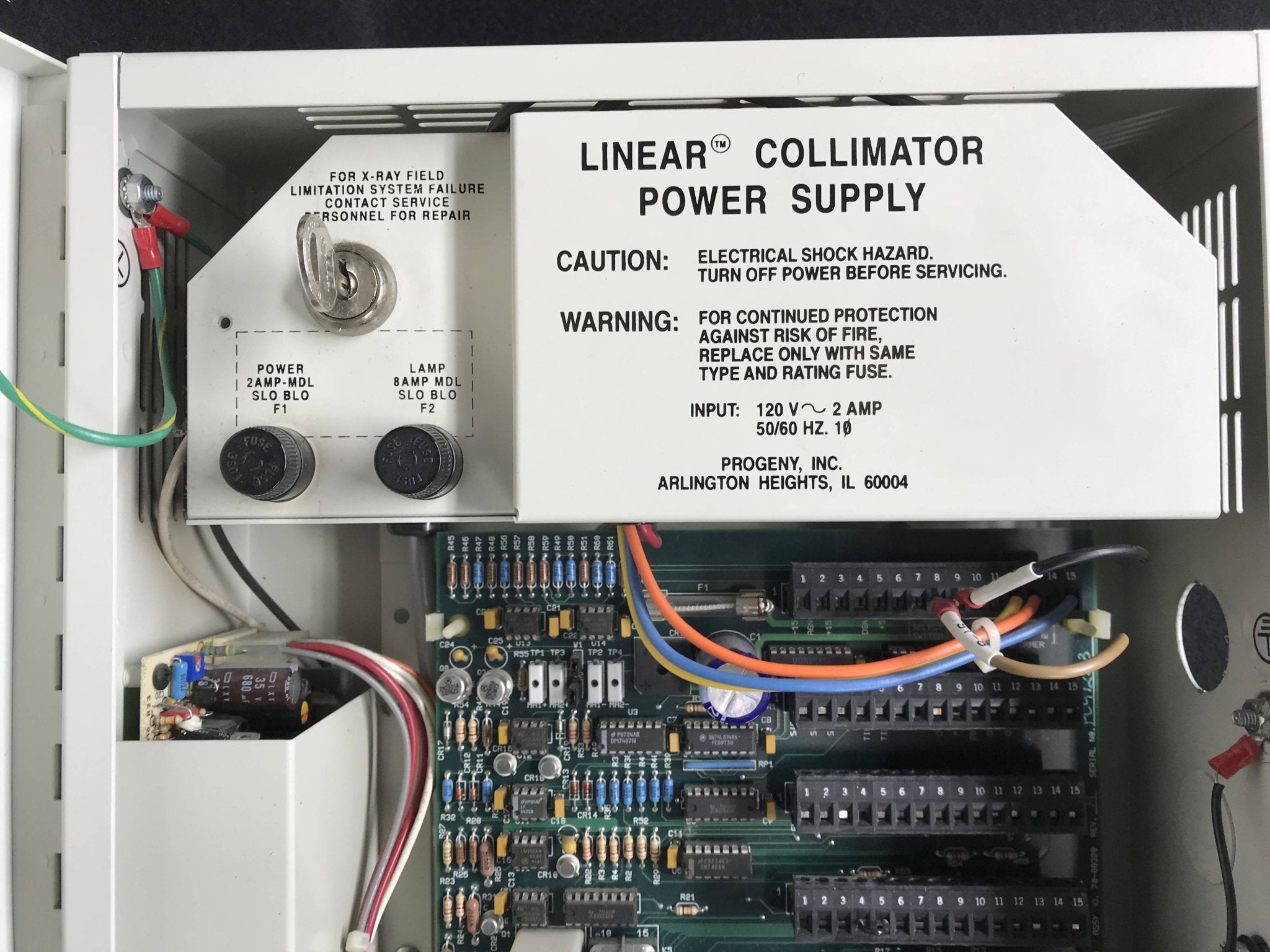 Collimator Power Supply Linear IV (70-20236 Progeny Inc.