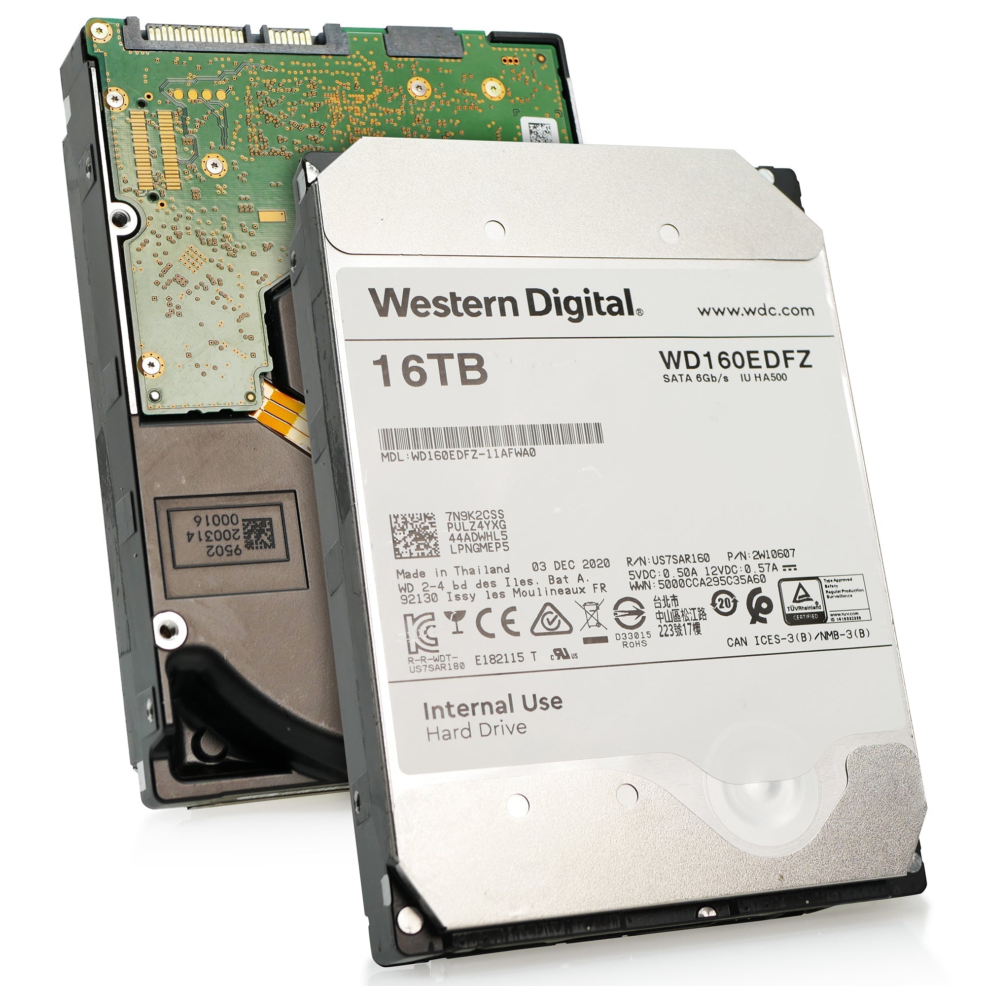 Western Digital WD160EDFZ 16TB 5.4K RPM SATA 6Gb/s 3.5in Hard Drive