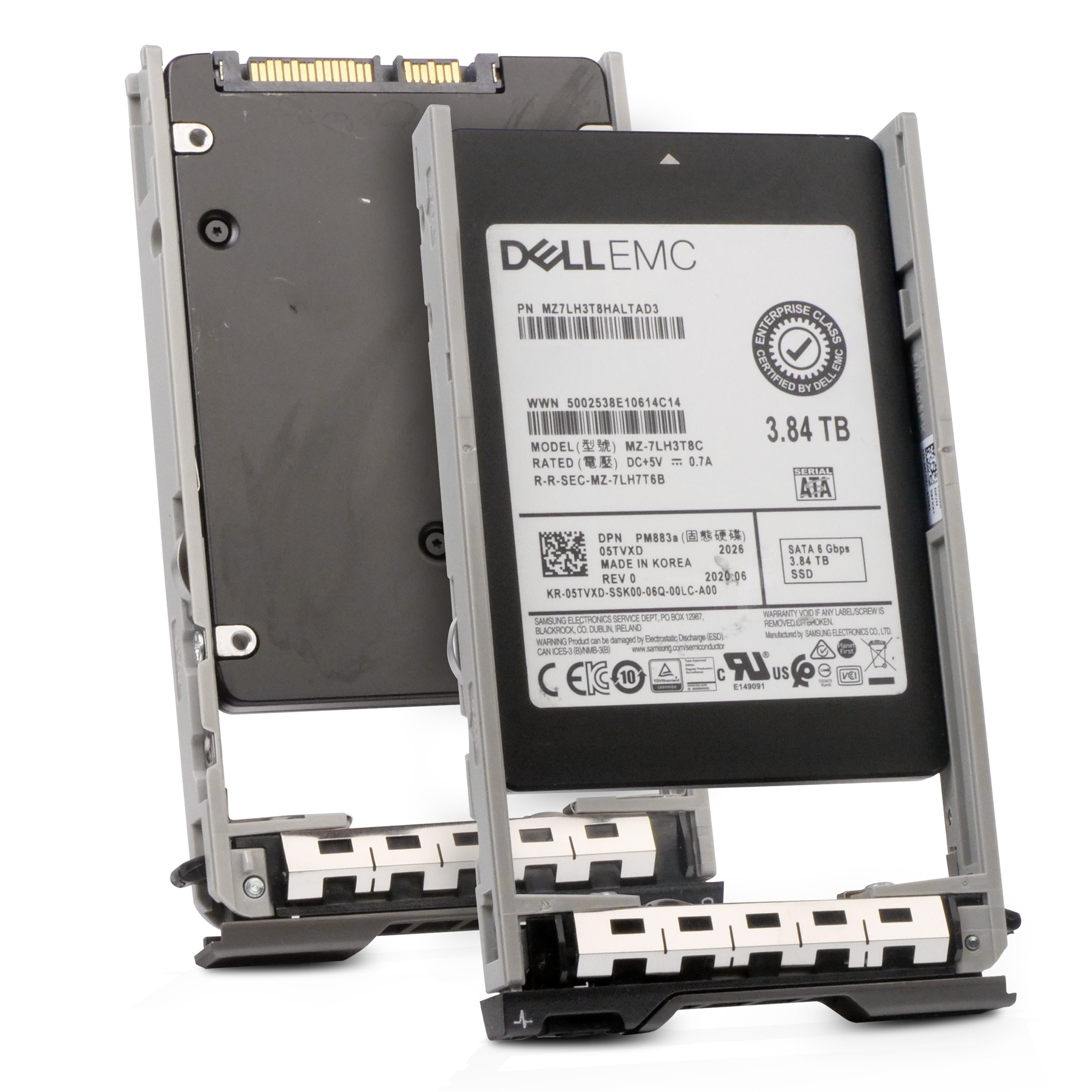 Dell G13 400-AWGV 3.84TB 1 DWPD SATA 6Gb/s 3D TLC 2.5in Refurbished SSD