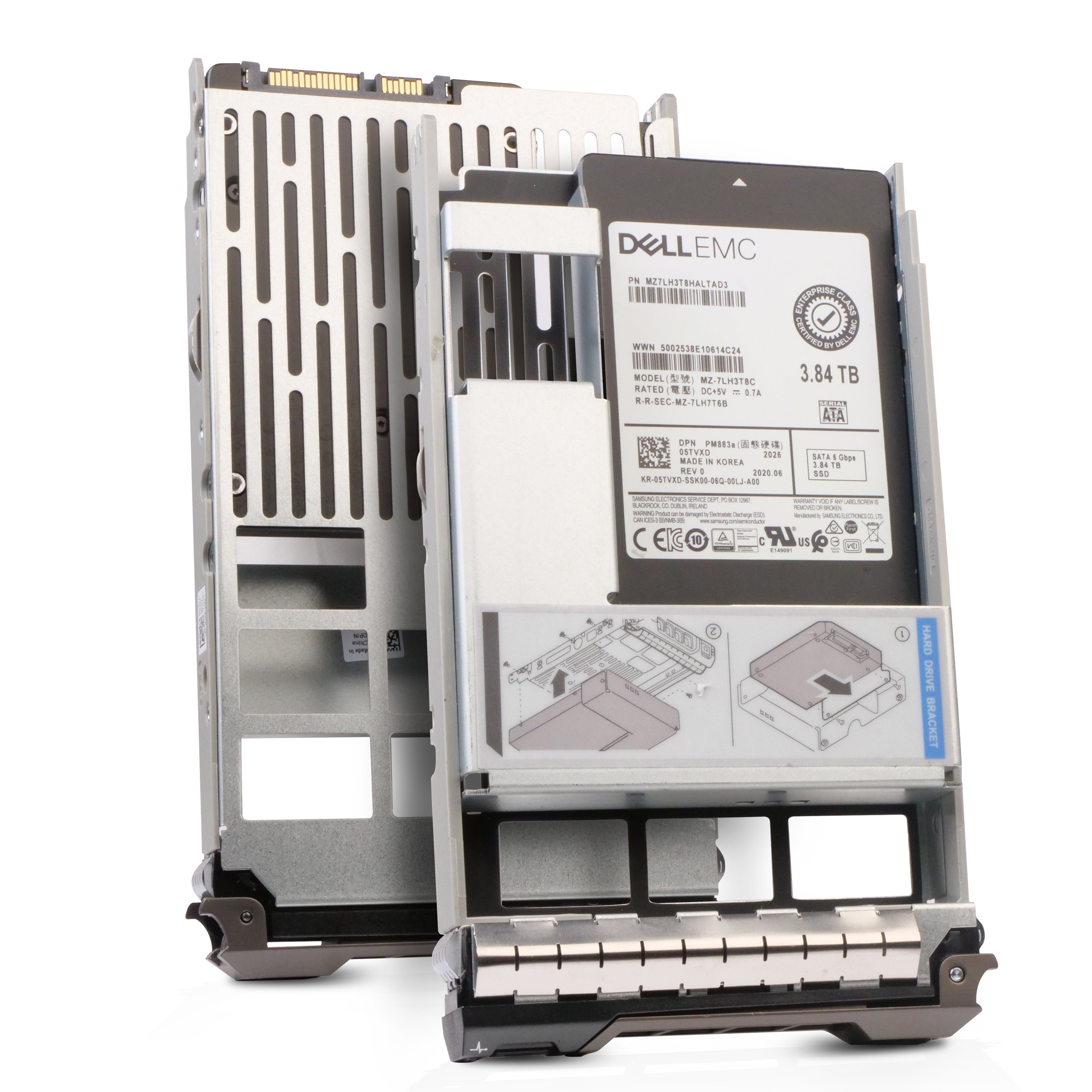 Dell G13 05TVXD 3.84TB 1 DWPD SATA 6Gb/s 3D TLC Hybrid 3.5in Refurbished SSD