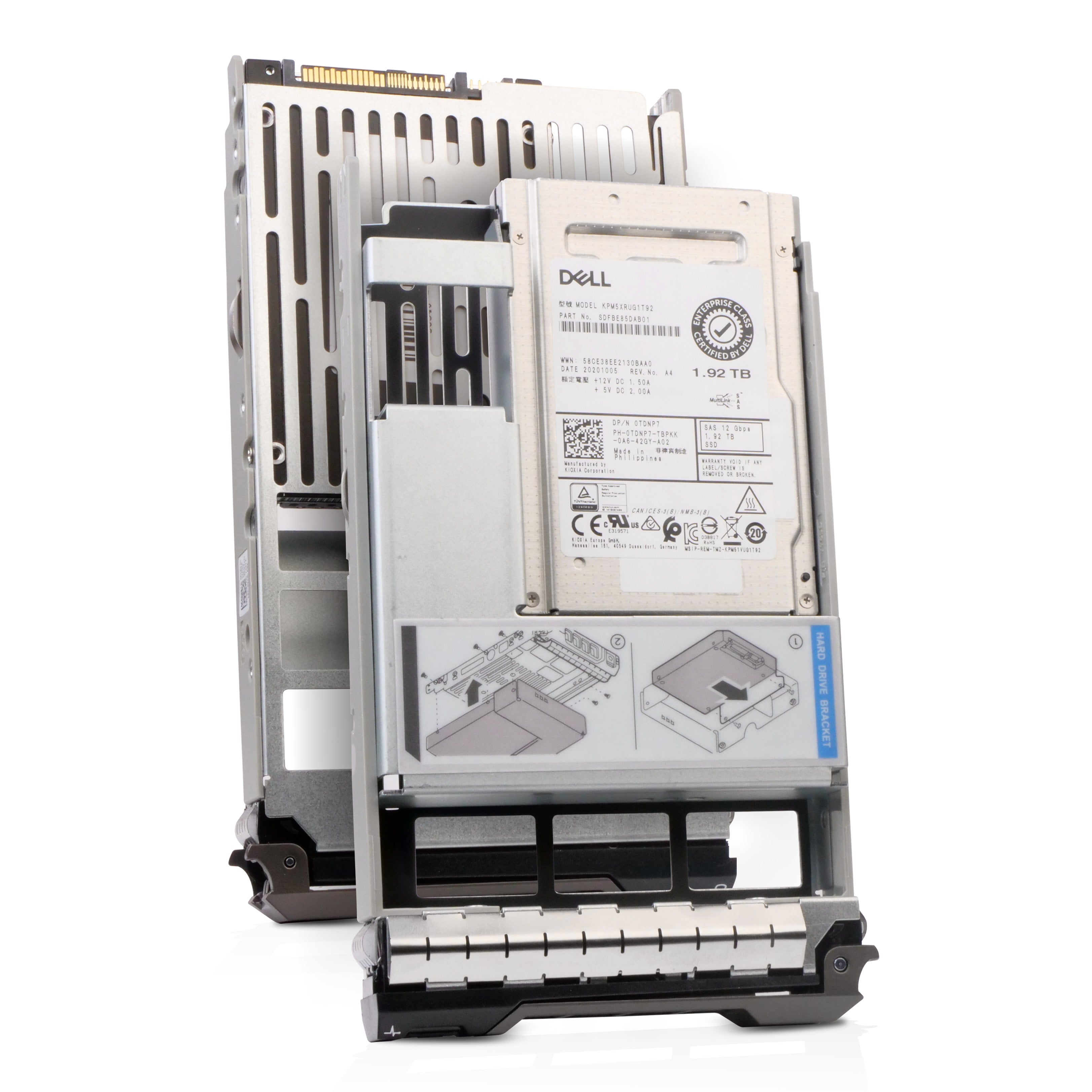 Dell G13 0TDNP7 1.92TB 1 DWPD SAS 12Gb/s Read Intensive 3D TLC Hybrid 2.5in SSD