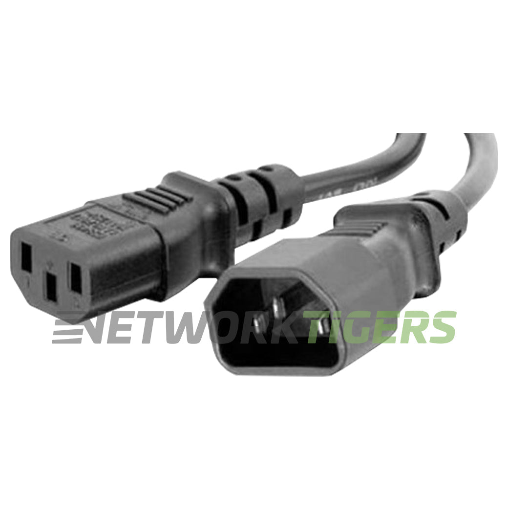 HP/IBM/Dell/Cisco Compatible 9' 3X14AWG IEC320-C14 to C13 10A-250V Power Cord