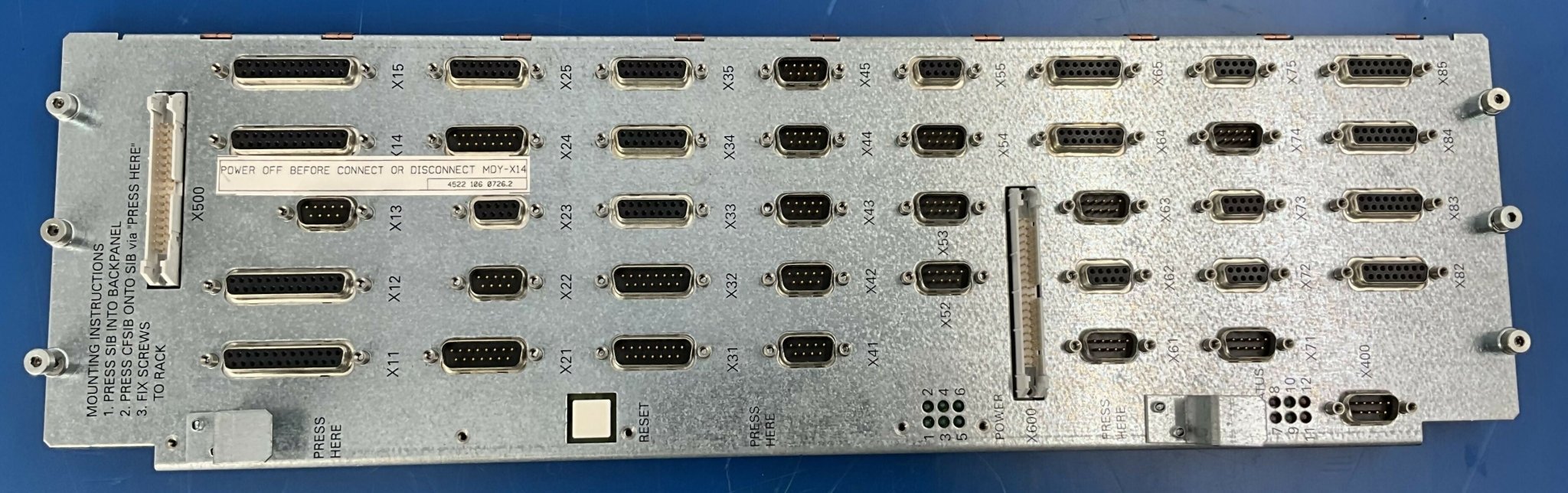 CONNECTOR I/F BOARD (452210607262/45221670381/452216609844 PHILIPS