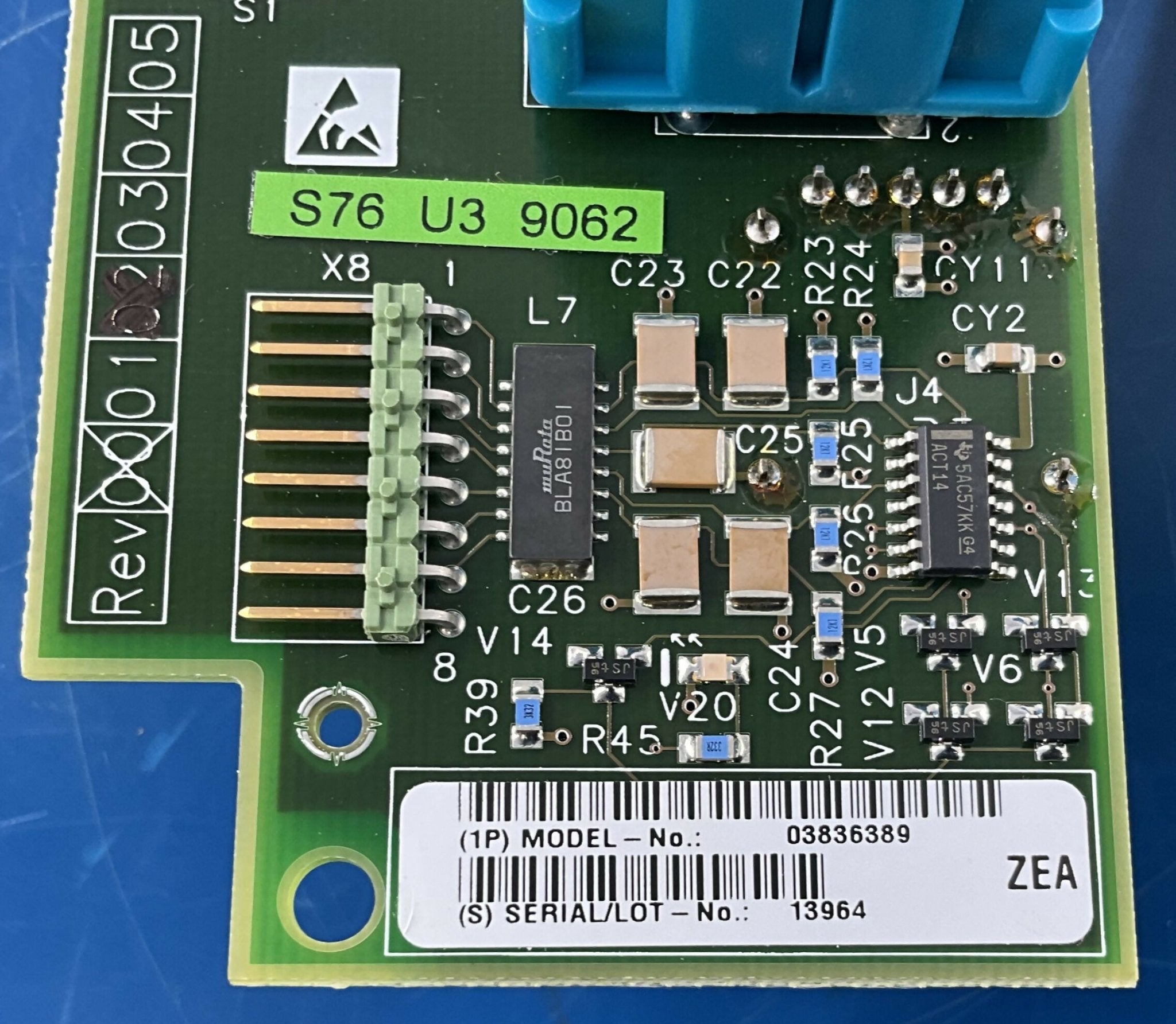 Control board D2 (03836389/3836389 SIEMENS