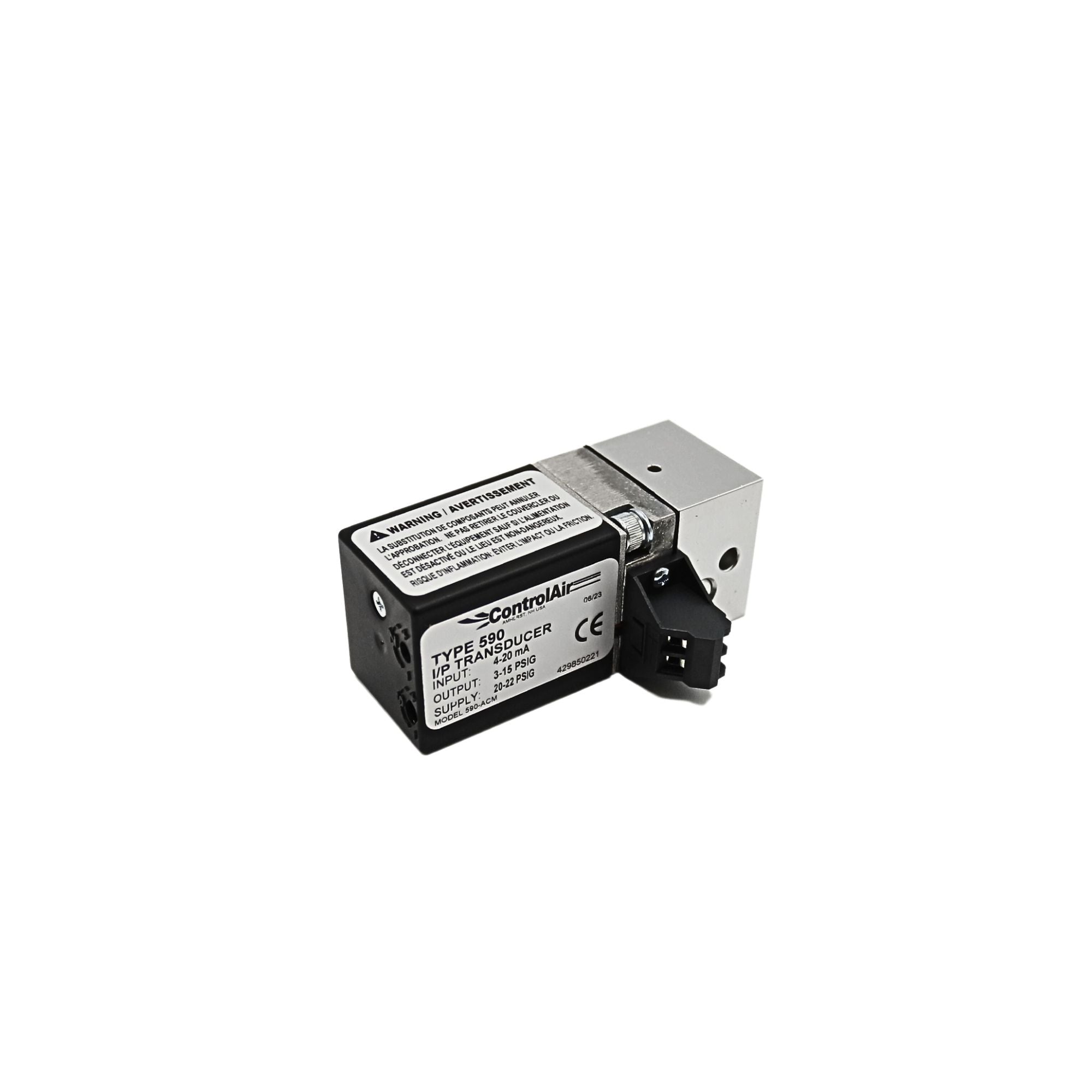 ControlAIr | Transducer I/P 4-20MA, 3-15PSI | 590-ACM