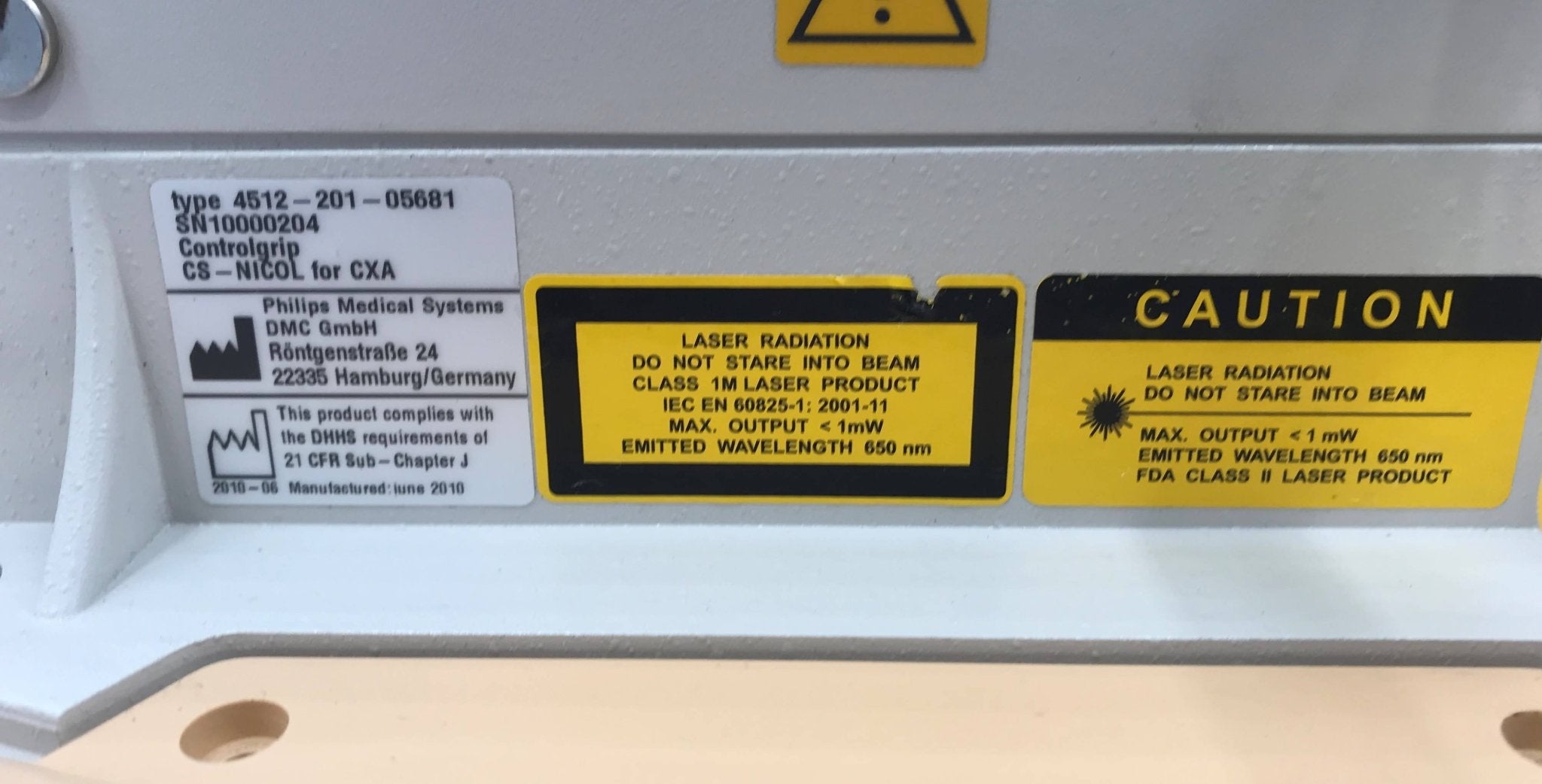 CONTROLGRIP CS-NICOL CXA (4512 201 05681/4512 108 07189AD Philips Digital Diagnost