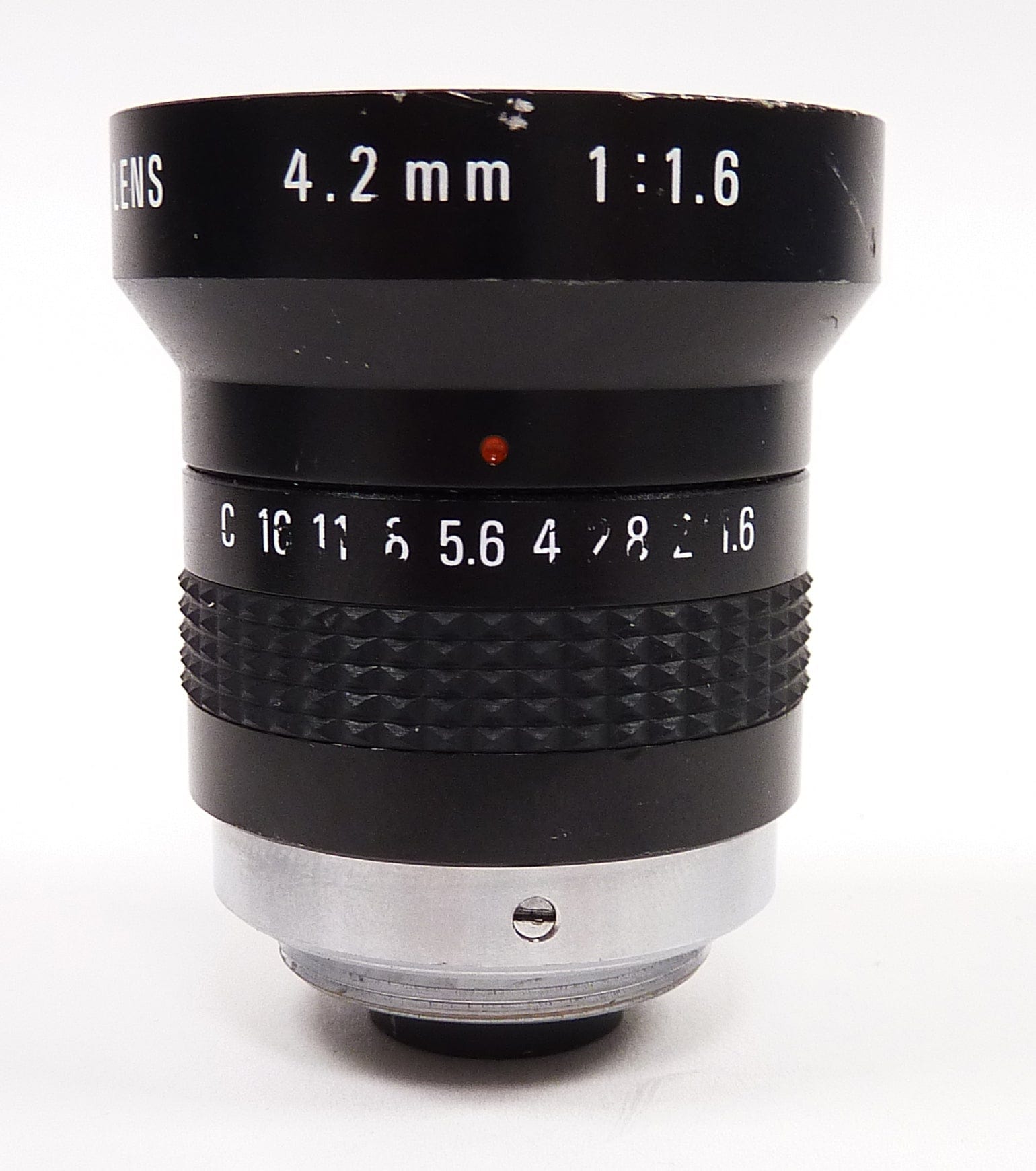 Cosmicar TV Lens 4.2mm f1.6 C Mount