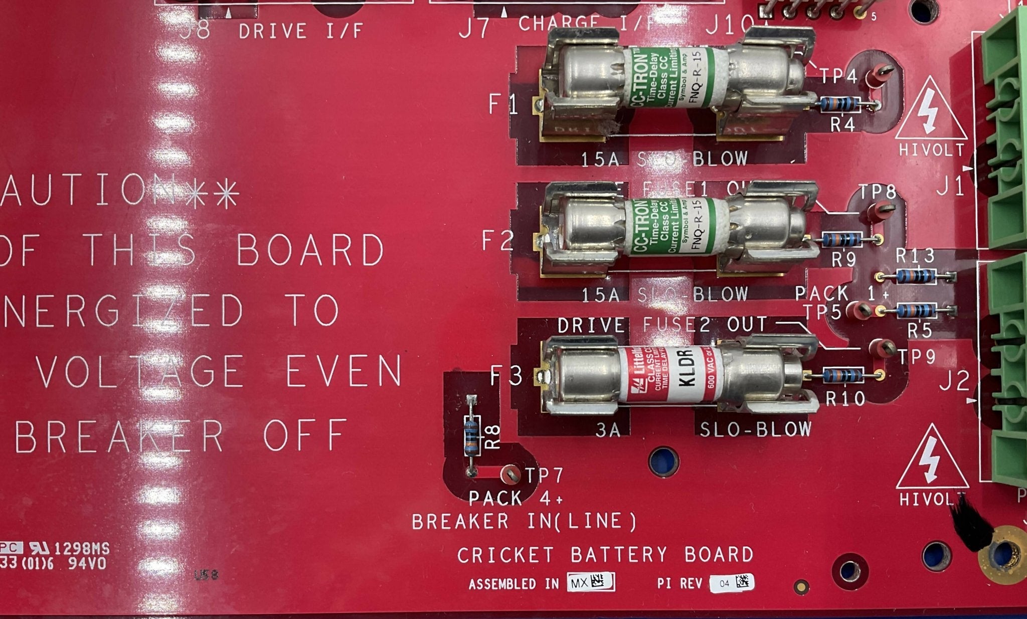 Cricket Battery Board (5350008 GE
