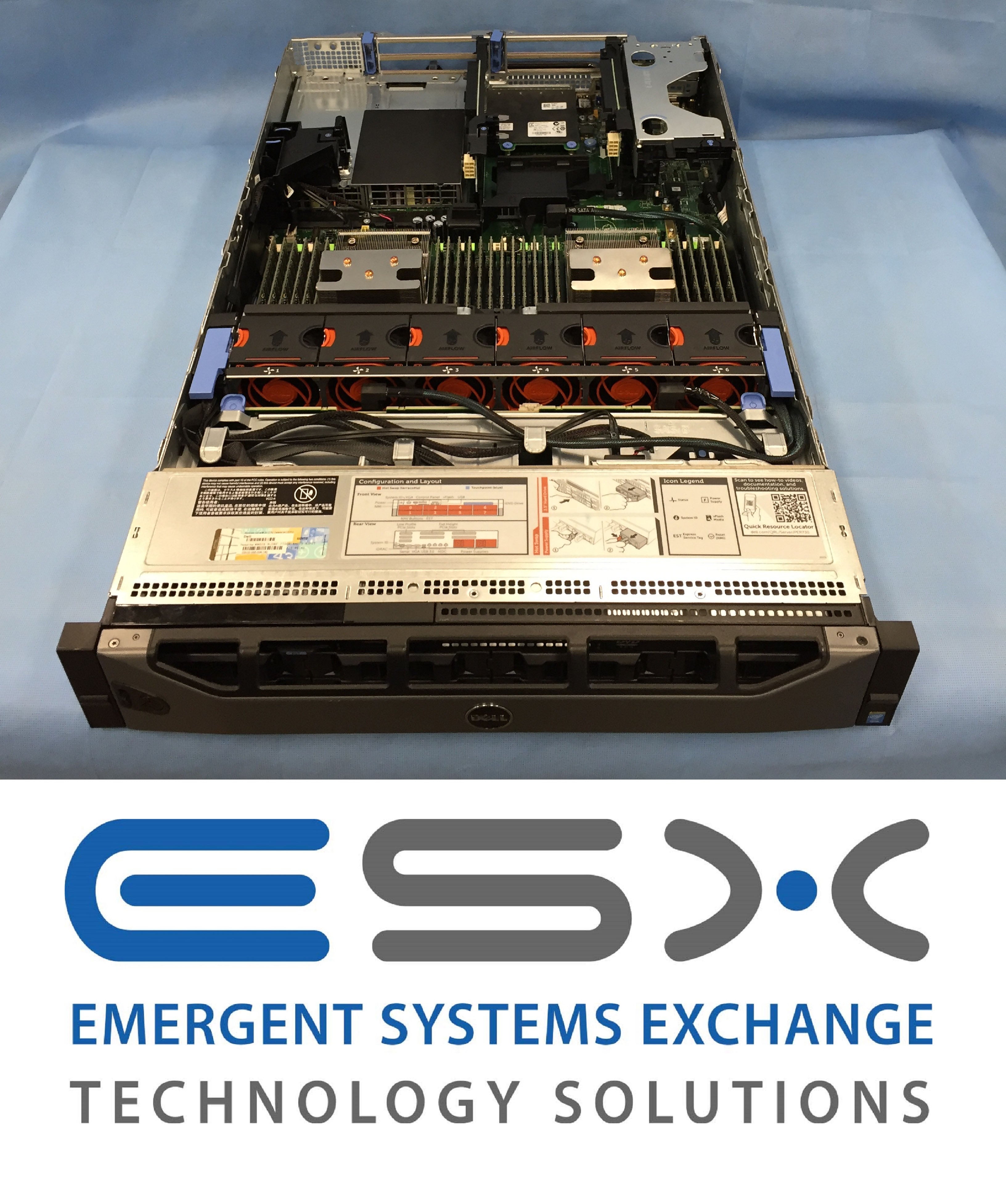 Dell PowerEdge R730 2x 10-Core E5-2660v3 @ 2.6GHz 256GB RAM 2x 300GB 10k