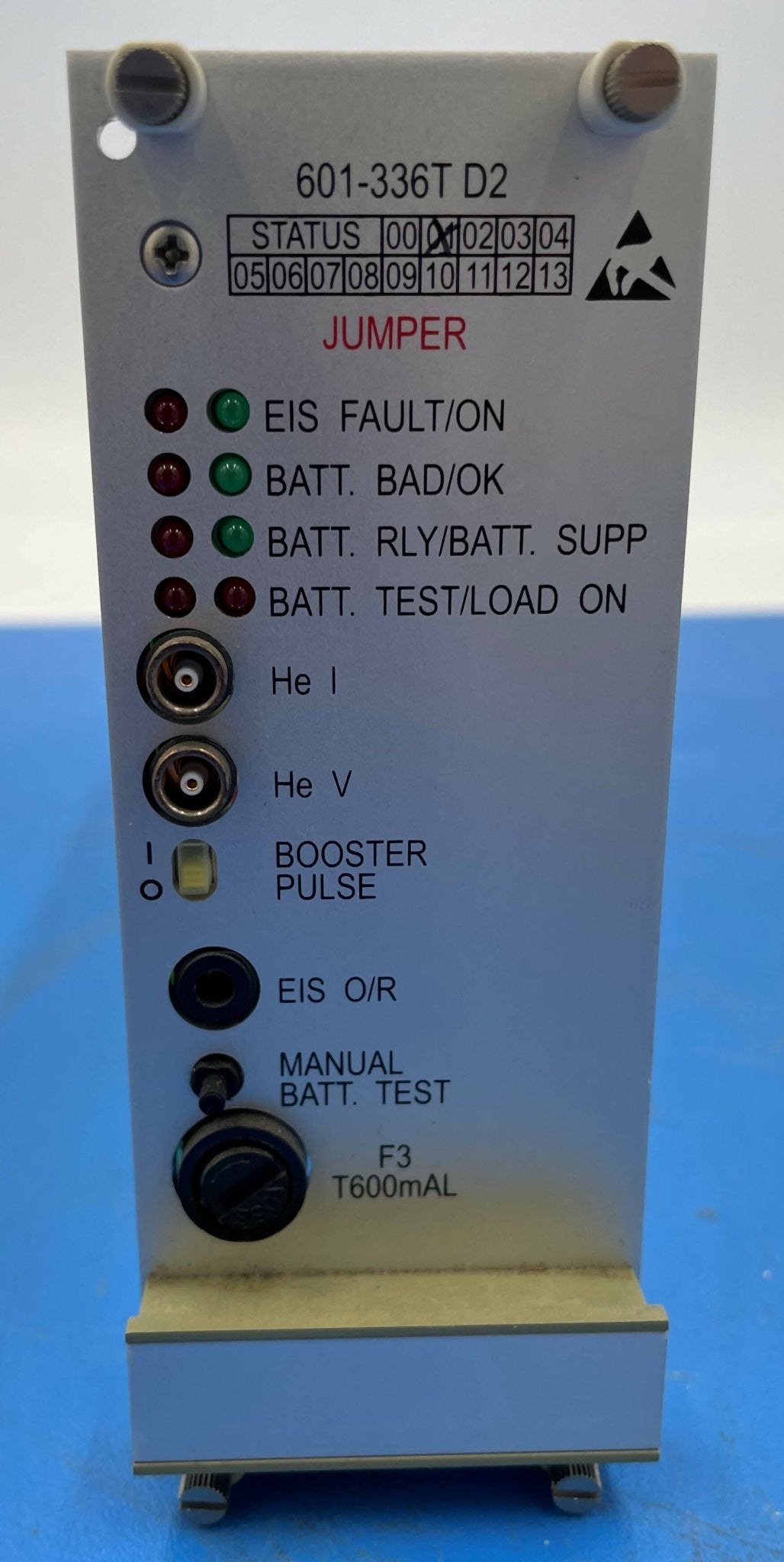D2 Battery & Helium EIS Control Board (05762138/5762138/601-336T Siemens