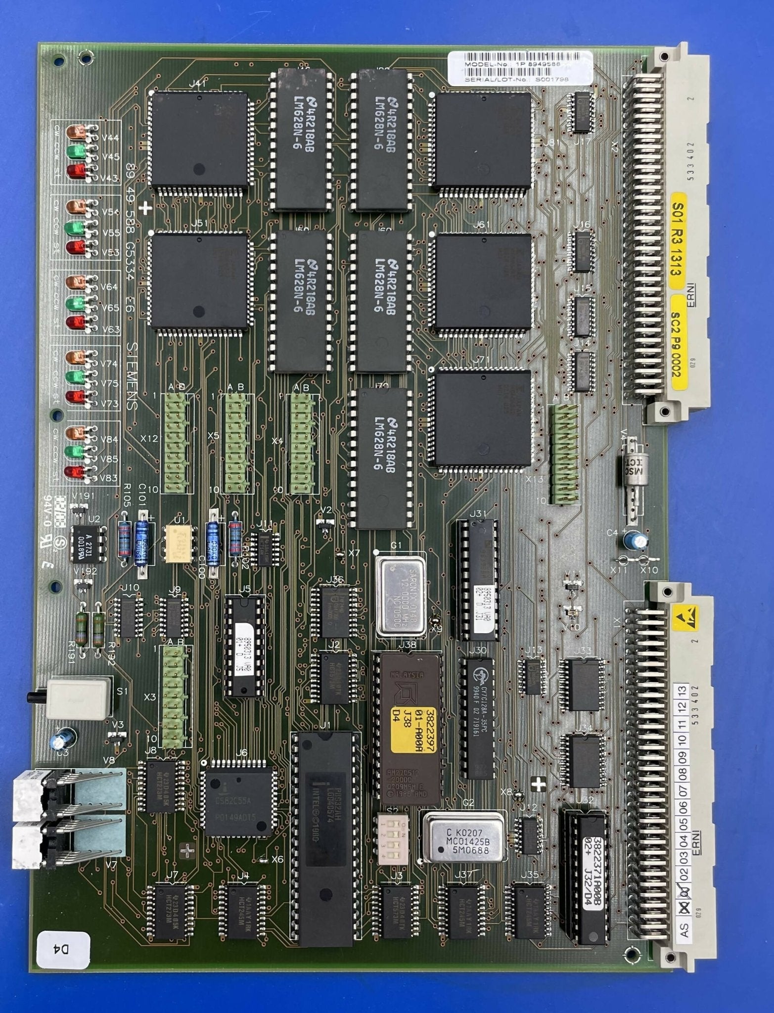 D4 MOTOR CONTROLLER ESD (08949588/8949588 SIEMENS