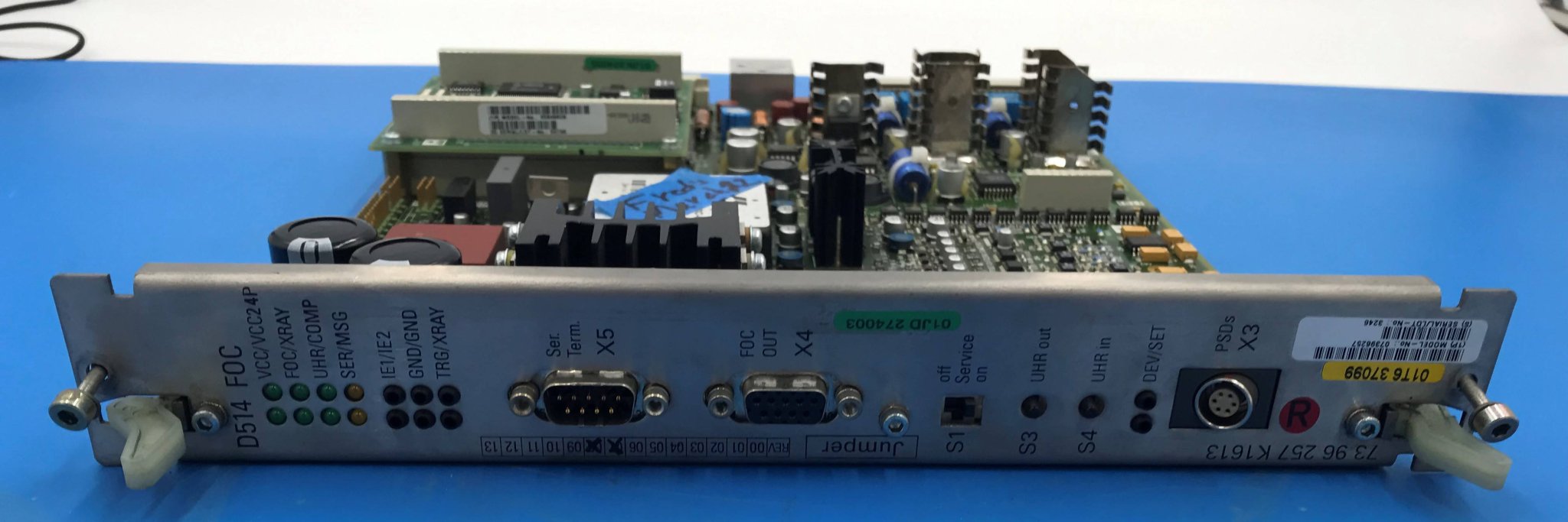 D514 FOC BOARD (07396257/07128320 SIEMENS CT