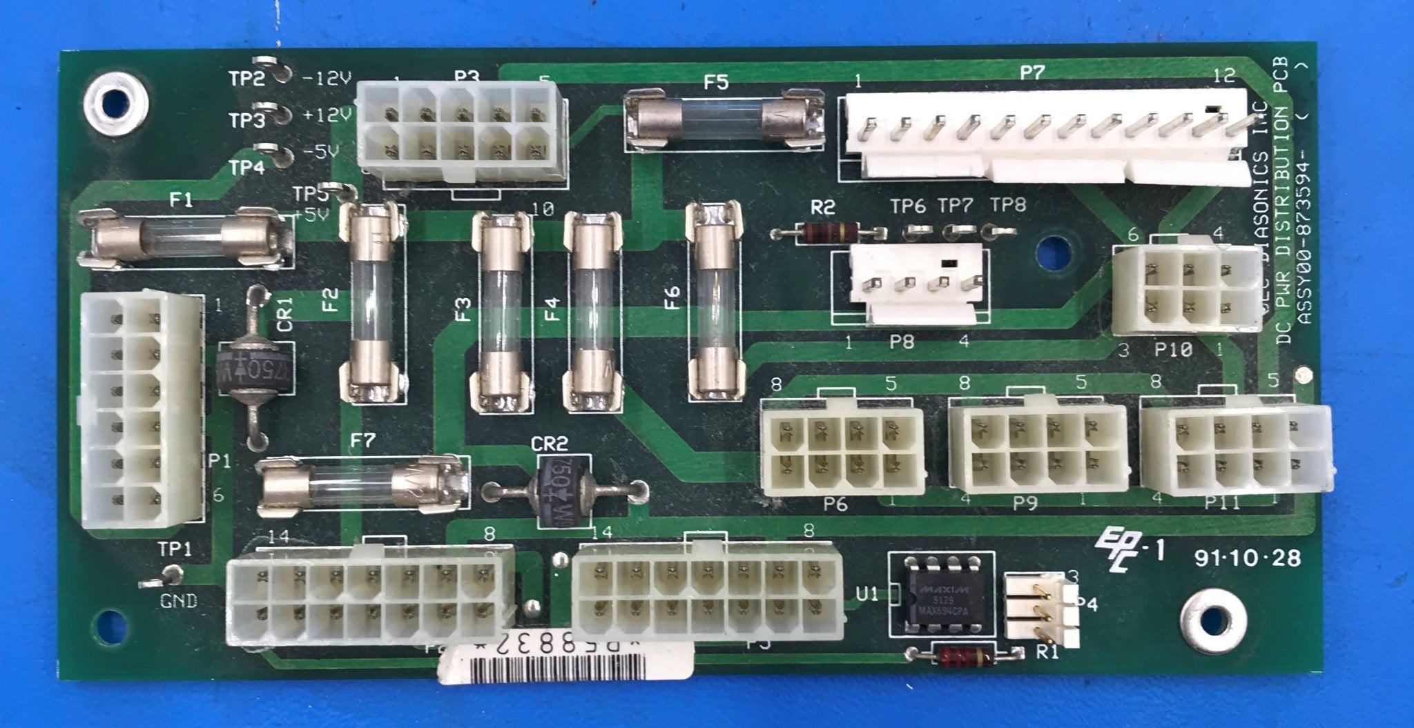 DC Power Distribution PCB (00-873594-02-C OEC