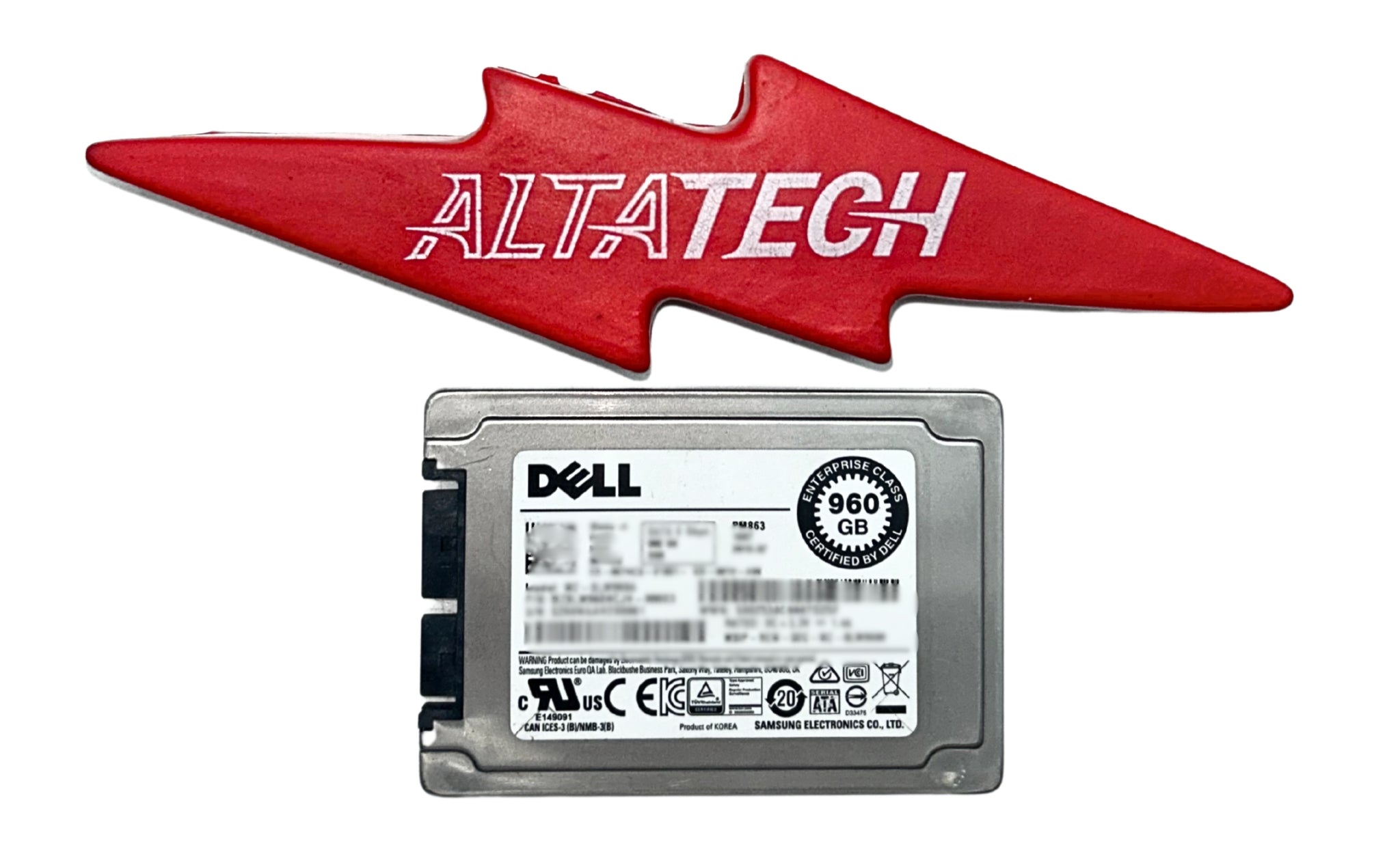 Dell 07HCG 960GB SSD SATA 1.8' 6G RI MZ8LM960HCJH-000D3 / MZ-8LM960A