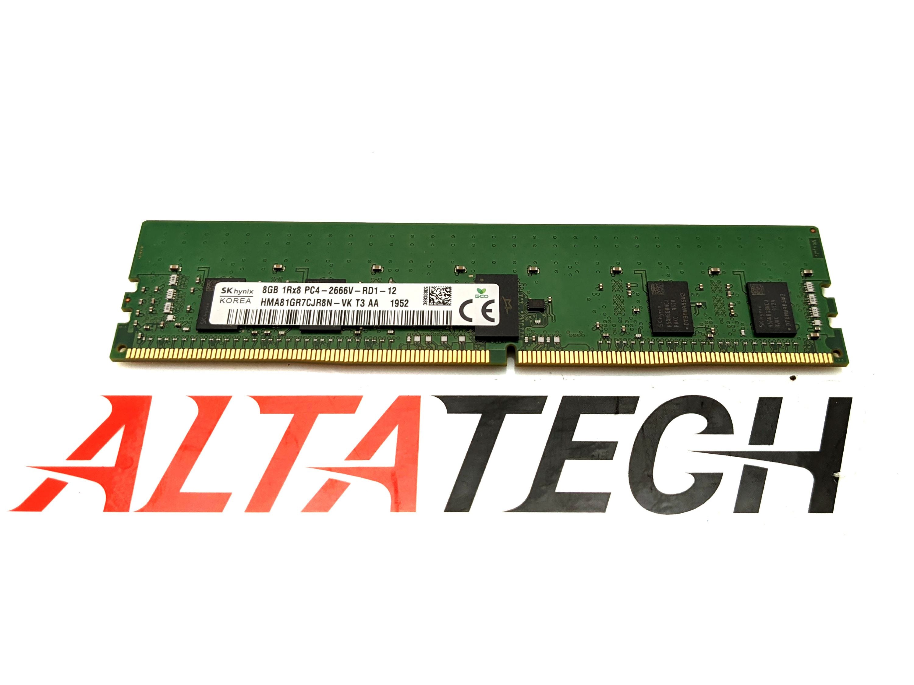 Dell 1VRGY 8GB PC4-21300V 1Rx8 ECC