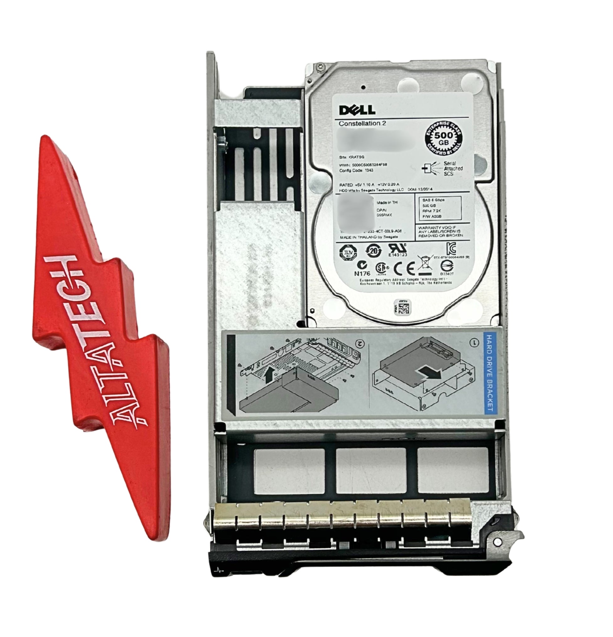 Dell 55RMX 500GB 7.2K SAS 2.5" 6G EP