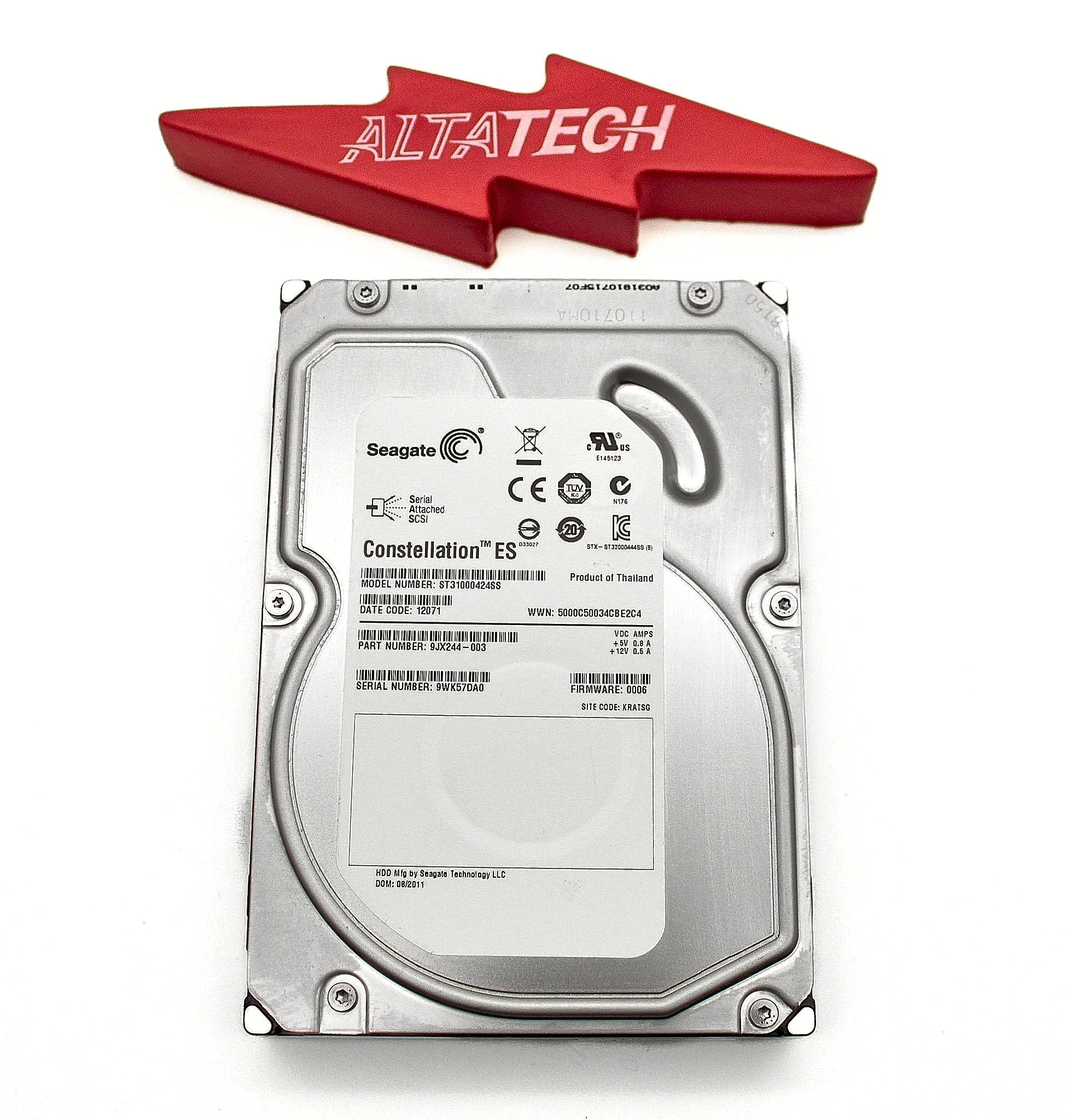 Dell 9JX244-003 1TB 7.2K SAS 3.5 6G SGT COMPELLENT