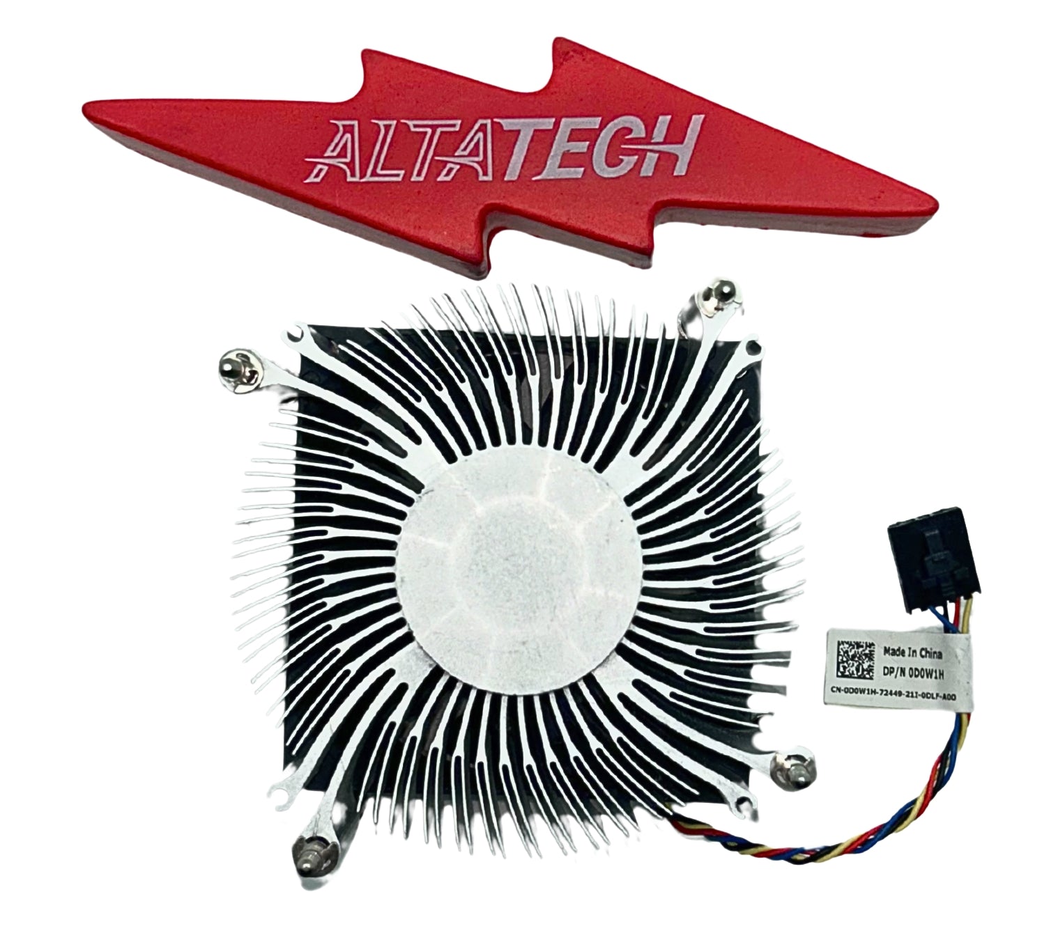 Dell D0W1H HEATSINK W/ FAN DW014 5PIN