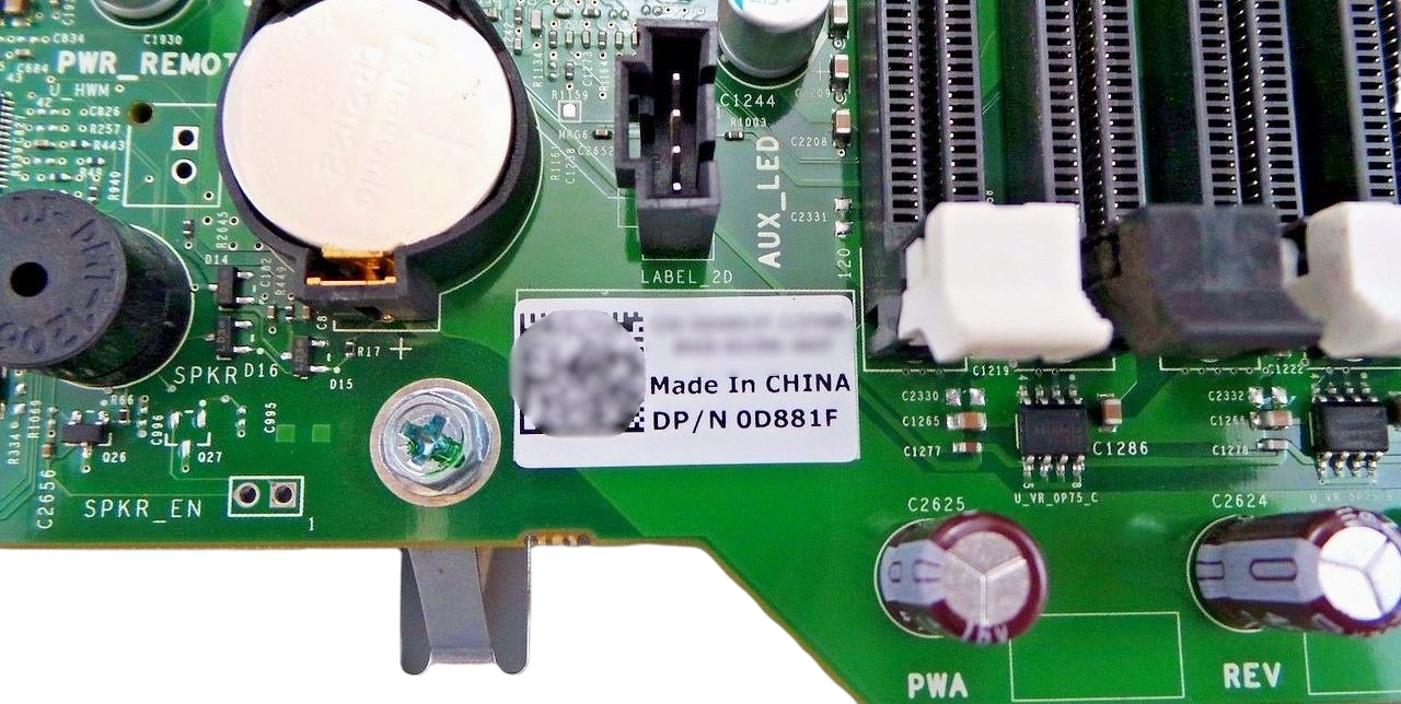 Dell D881F Precision T7500 LGA1366 / Socket B System Board