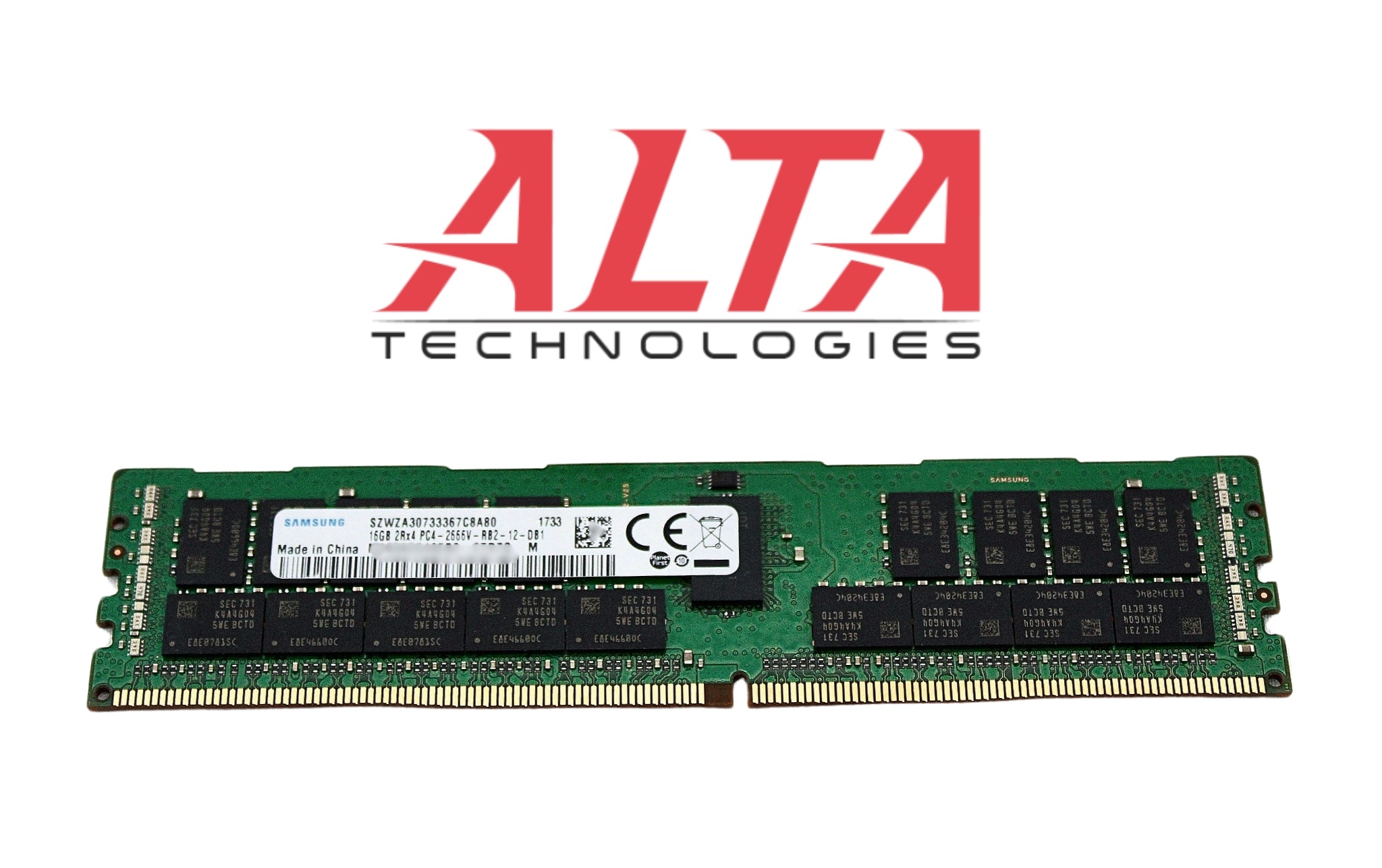 Dell M393A2G40EB2-CTD 16GB PC4-21300V DDR4-2666 2RX4 ECC