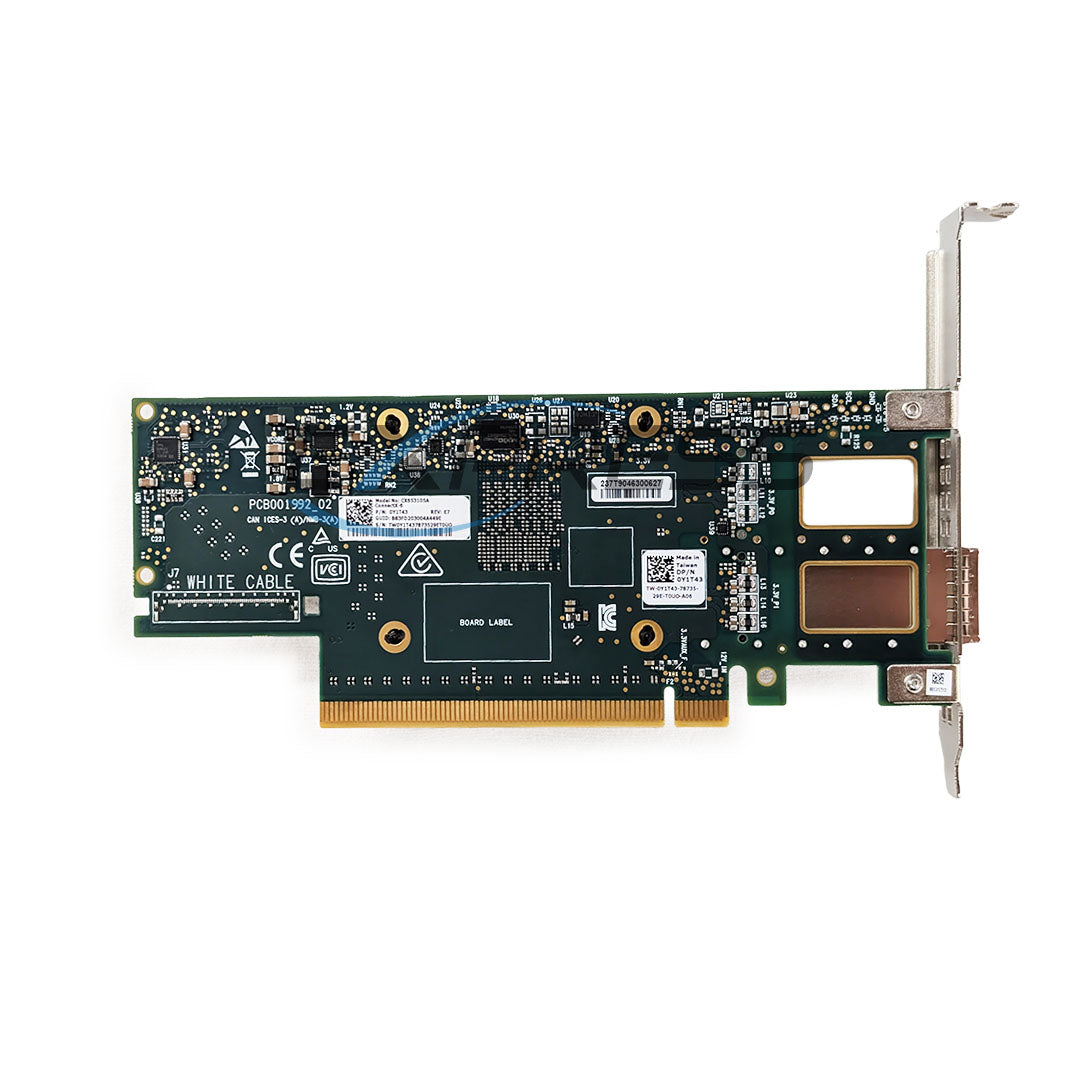 Dell Mellanox ConnectX-6 100Gbe Single Port QSFP56 FH NIC Adapter | CX653105A