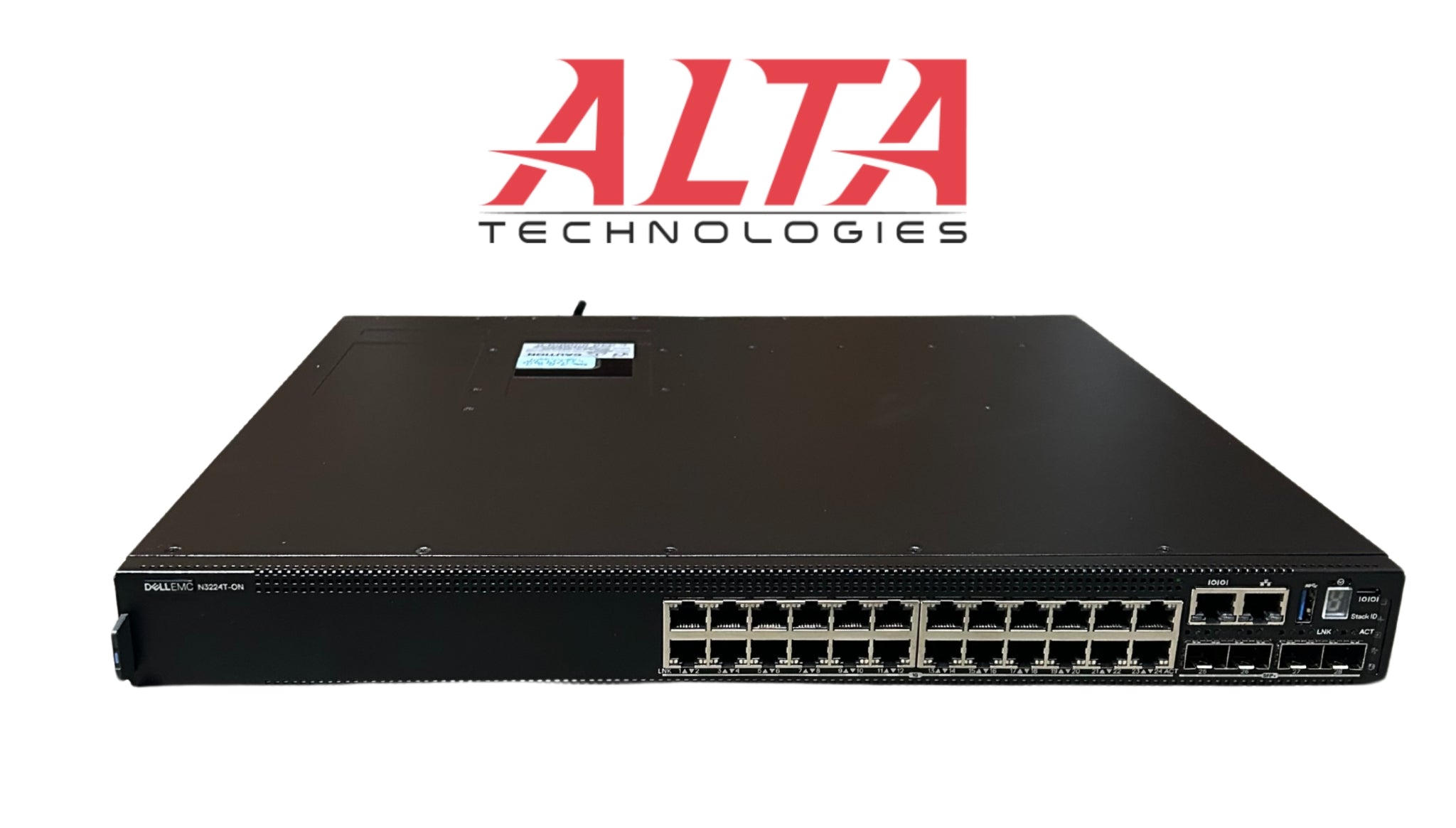 Dell N3224T-ON Dell Networking N3224T-ON 24P 1GbE 4P SFP+ 2P QSFP28