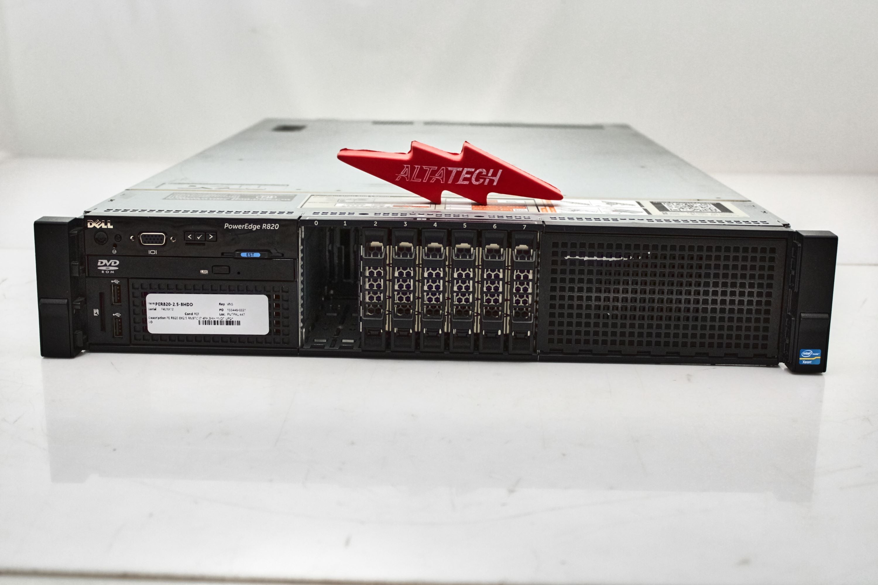 Dell PER820-2.5-8HDD POWEREDGE R820 8X2.5'' SERVER