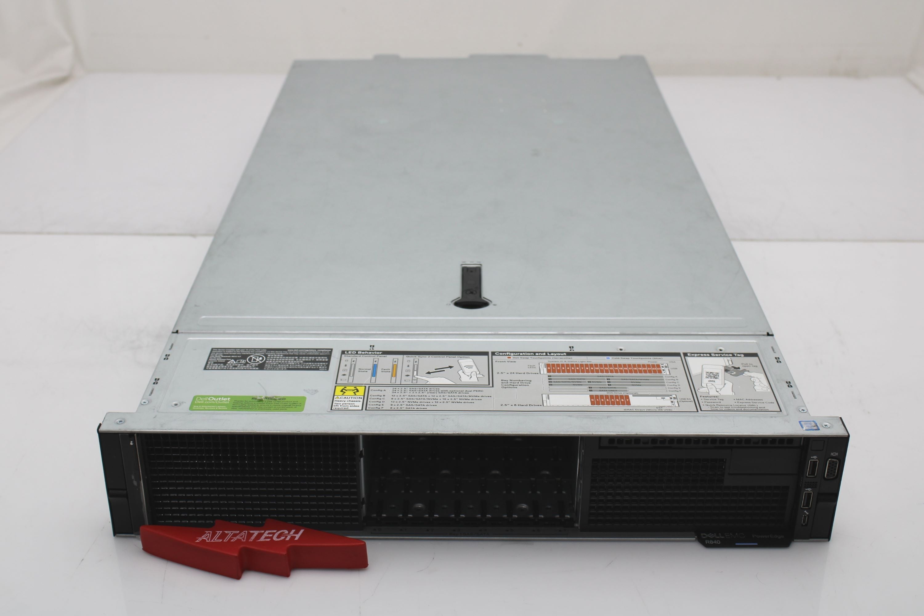 Dell PER840-2.5-8HDD PowerEdge R840 8x2.5' 2U Server