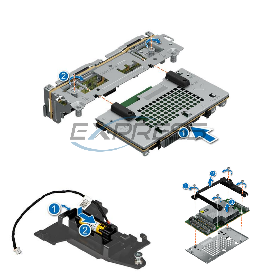 2PG59 | Dell PERC 13 H975i Front RAID Controller