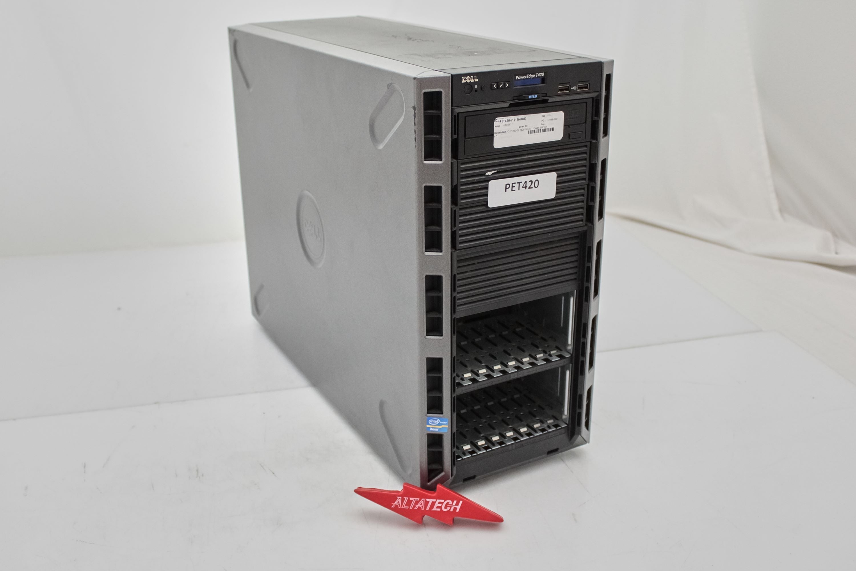 Dell PET420-2.5-16HDD POWEREDGE T420 16X2.5' TOWER SERVER