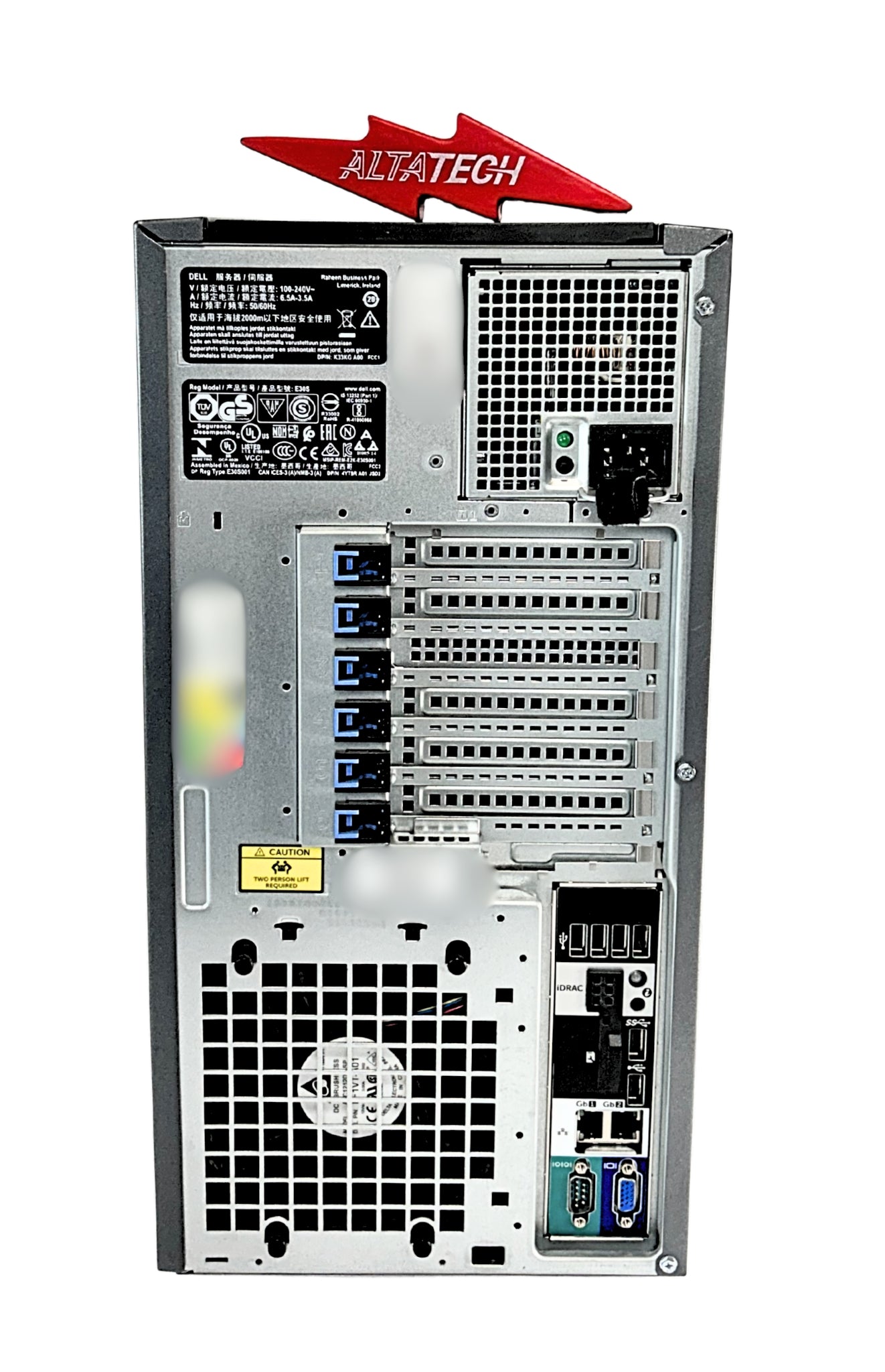 Dell PET430 PowerEdge T430 Non-Hotswap KX11M CTO