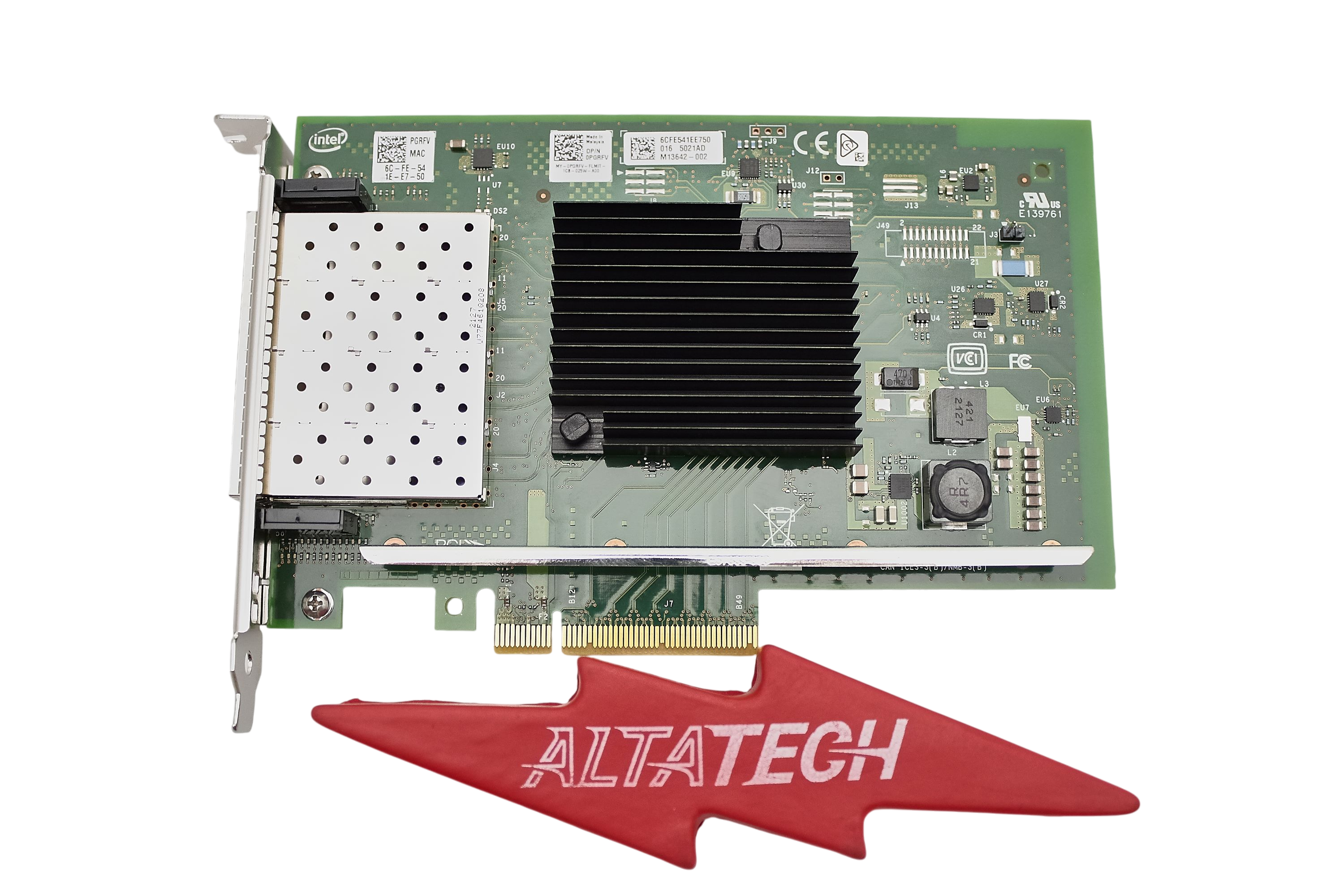 Dell PGRFV INTEL X710 QUAD PORT 10GB SFP+ FH