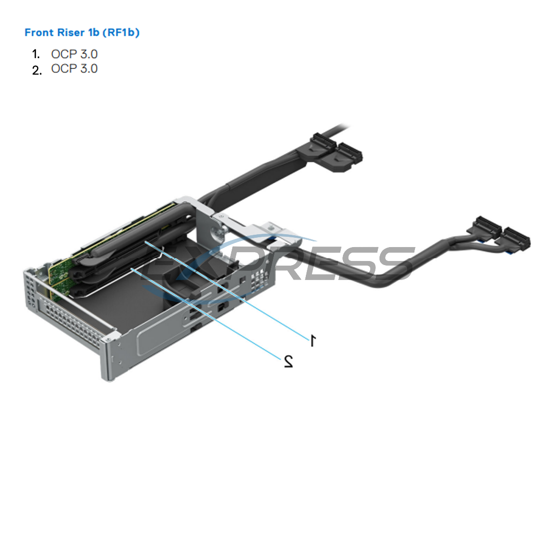 RC2 Front — Riser Configuration | Dell PowerEdge R670