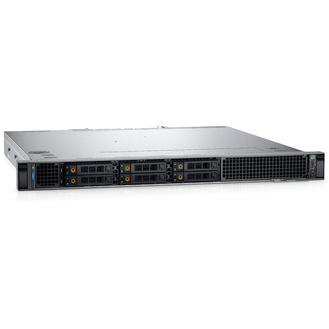 4x 2.5" SATA via chipset + 2x 2.5" DA NVMe Rack Chassis | Refurbished Dell PowerEdge R260