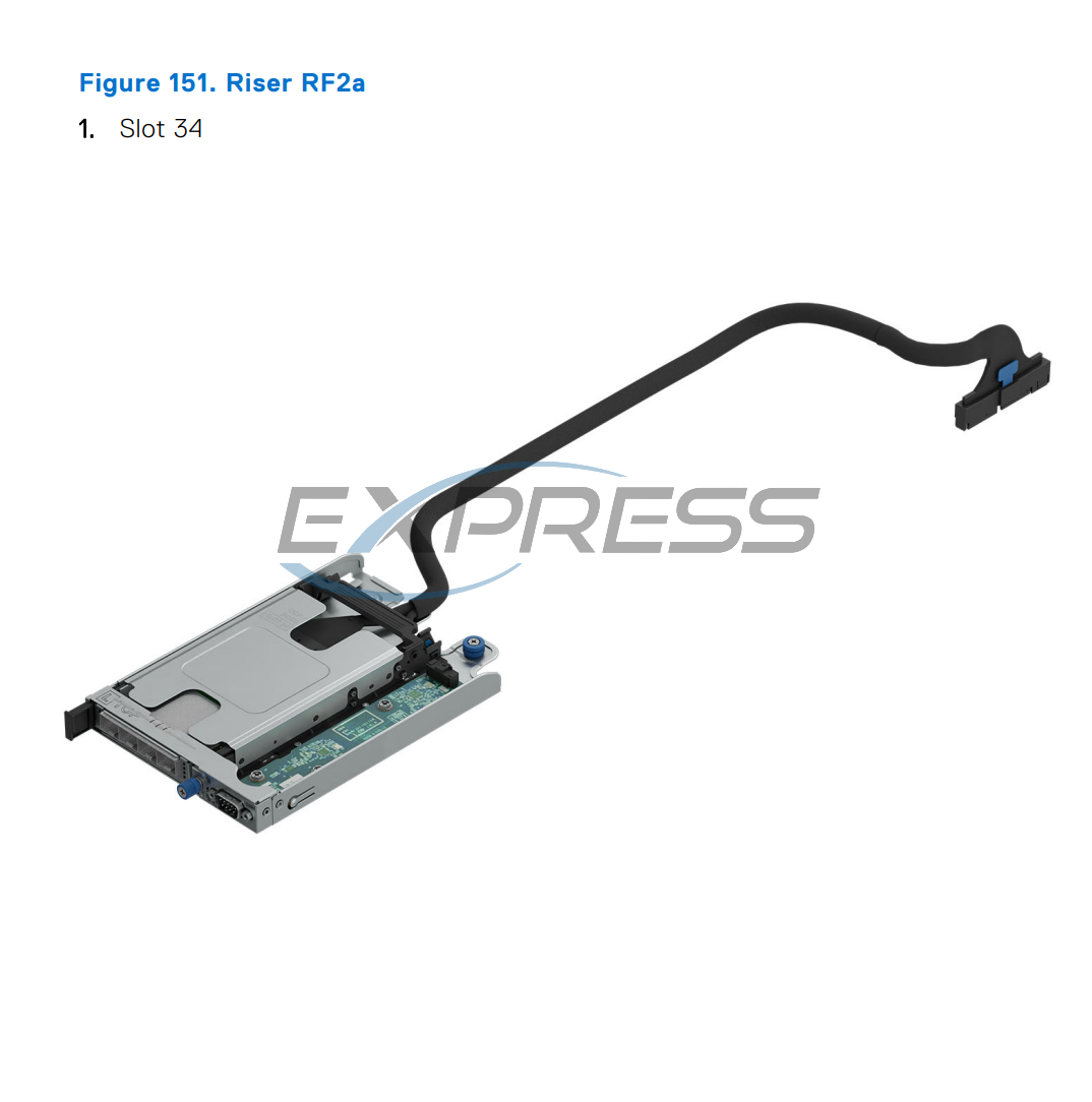 Riser RF2a DC-MHS | Dell PowerEdge (17th)