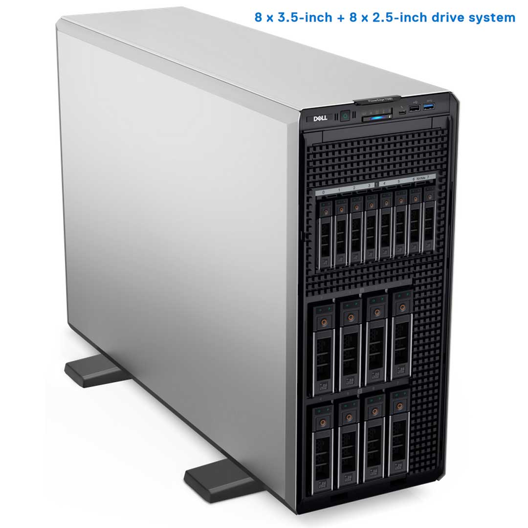 NVMe 8x 3.5" + 8x NVMe Rack Chassis | Dell PowerEdge T560