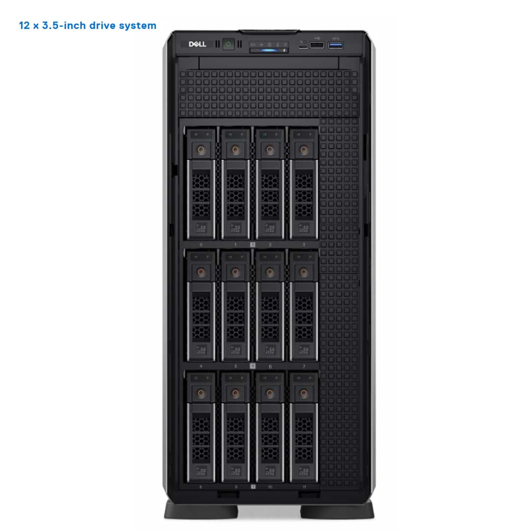 12x 3.5" Rack Chassis | Dell PowerEdge T560