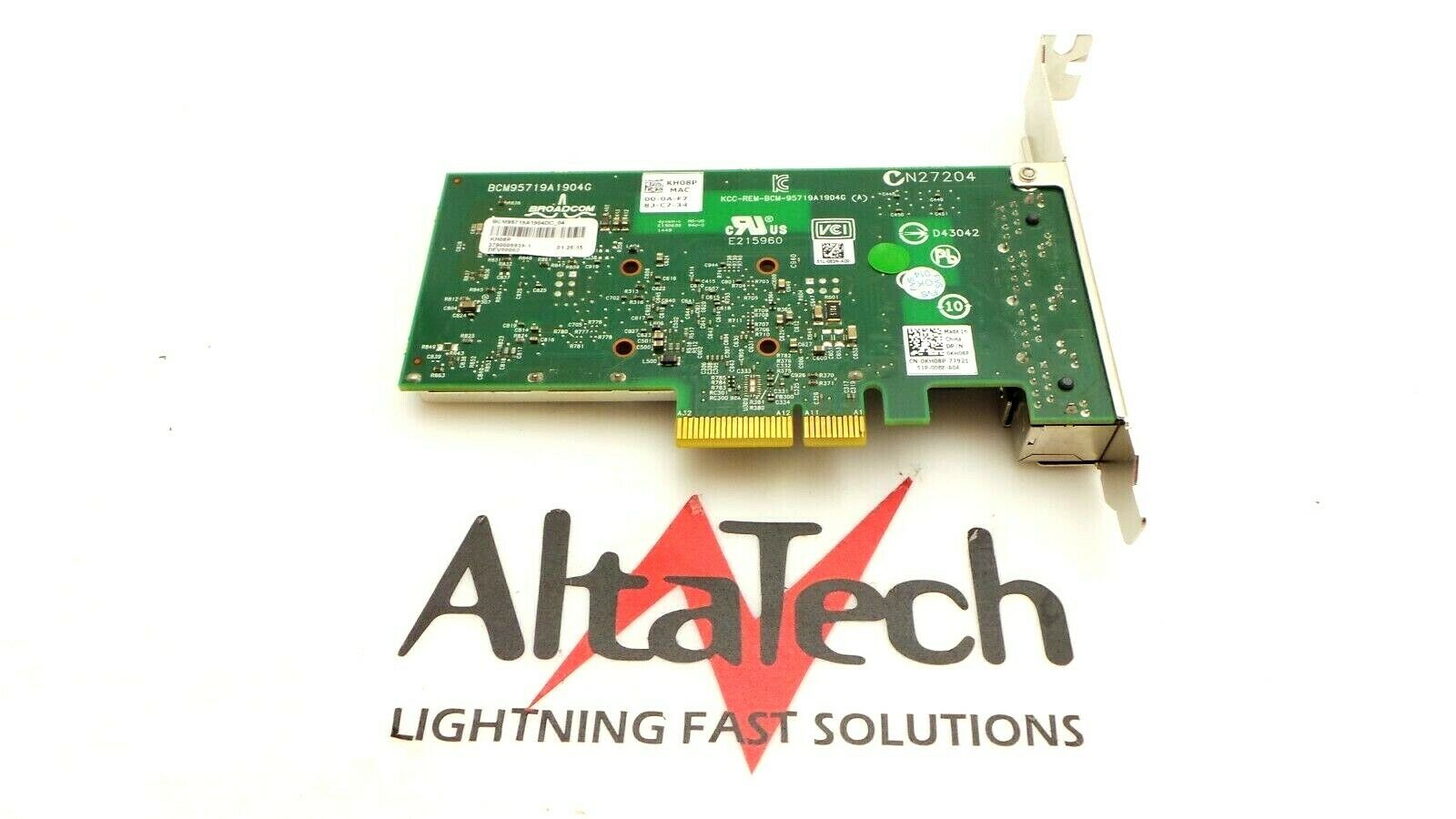 Dell RKXJC Broadcom 5719 Quad Port 1GB NIC
