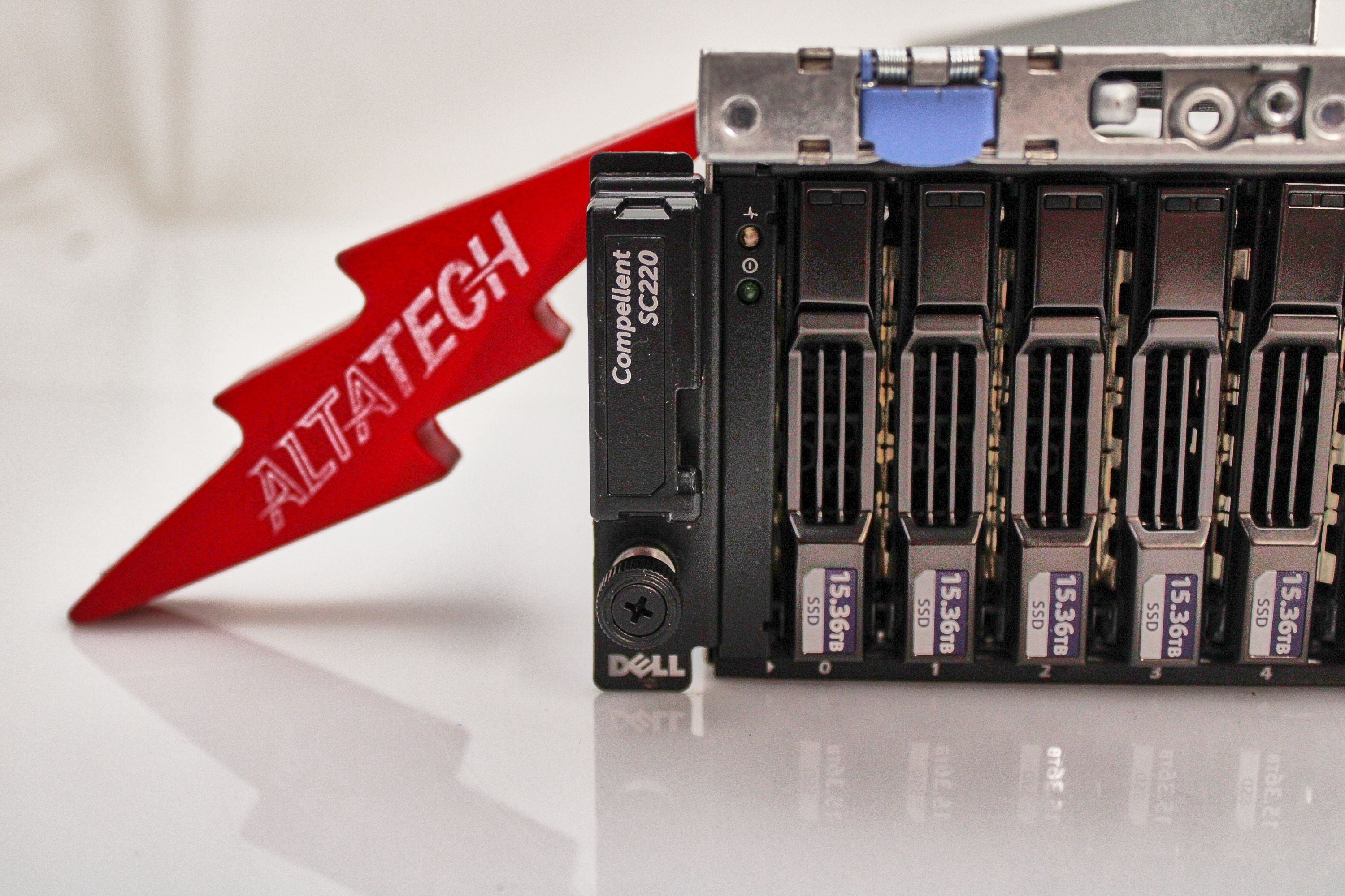 Dell SC220 Dell SC220 24x2.5' 15.36TB SSD Compellant Server Full Confi