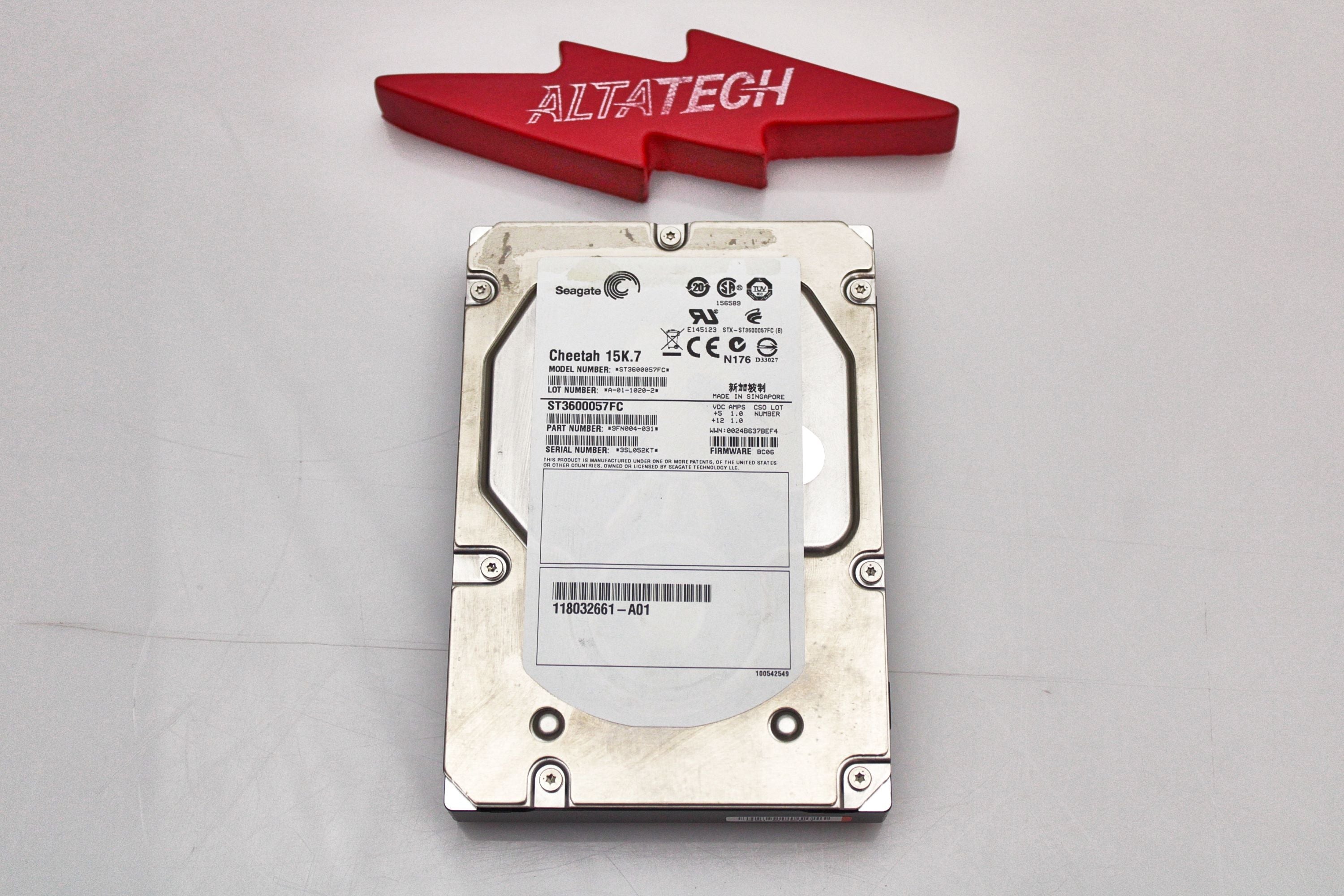 Dell ST3600057FC 600GB 15K FC 3.5 6G SEAGATE HDD