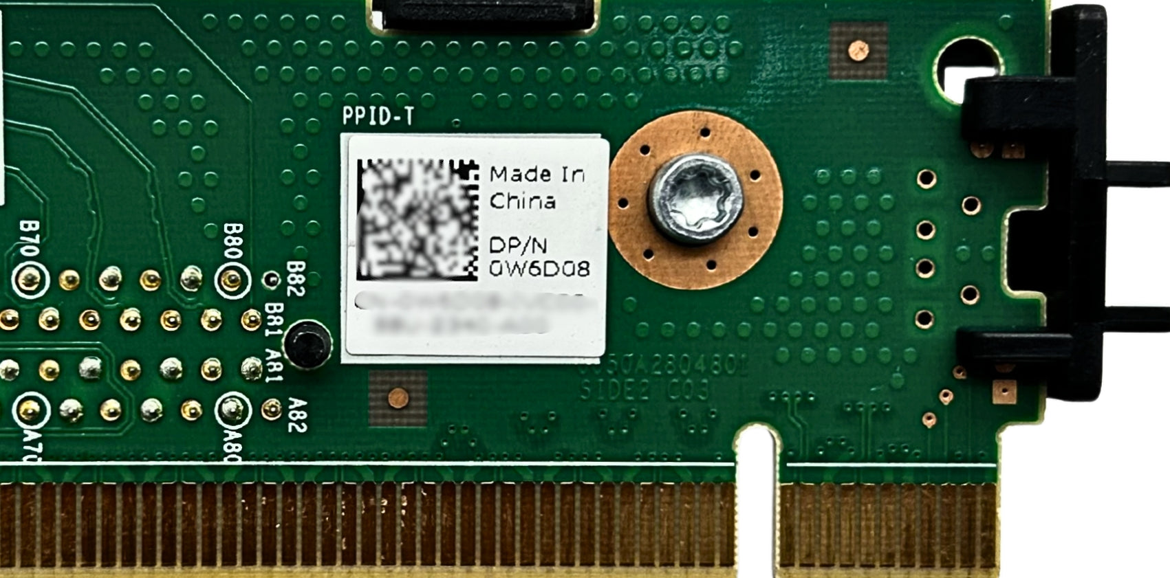 Dell W6D08 PowerEdge Riser Card 2 R640