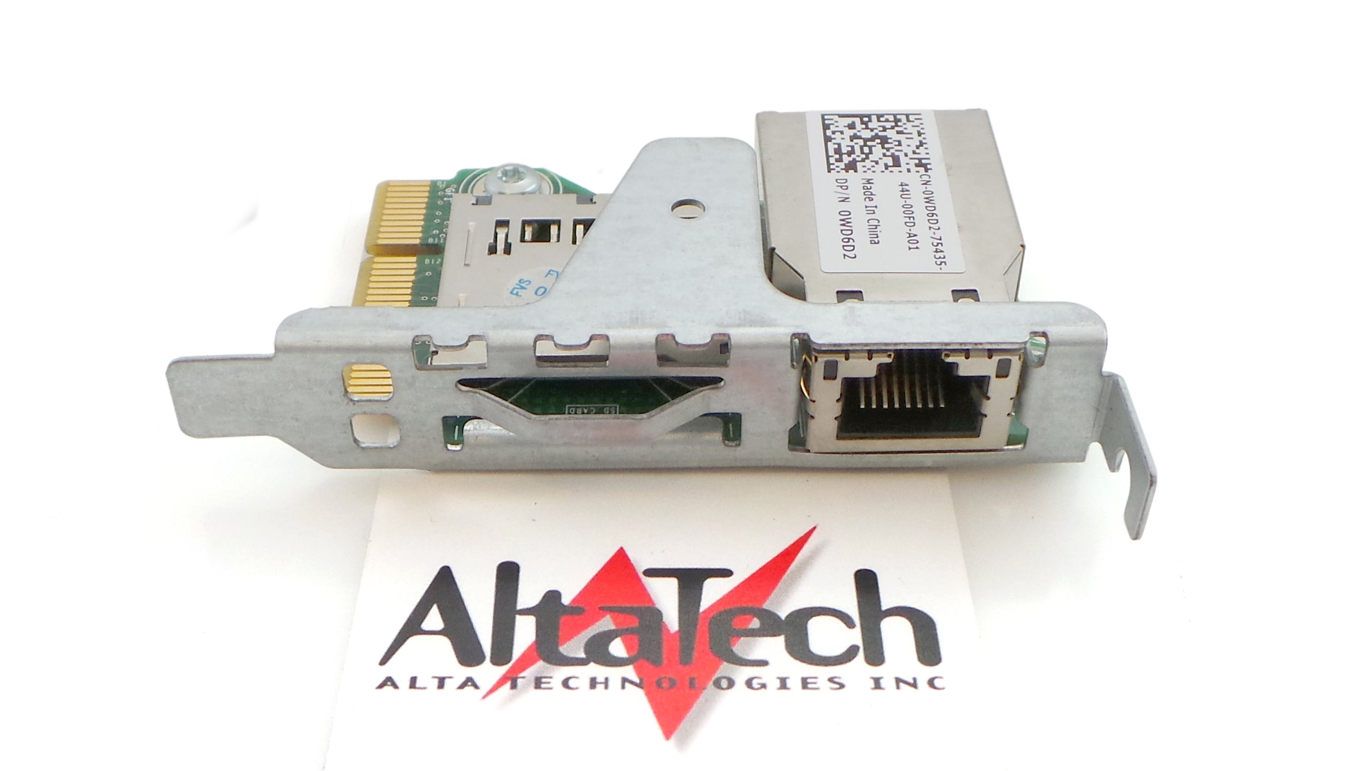 Dell WD6D2 R320/R420/R520 iDRAC7 Remote Access Card