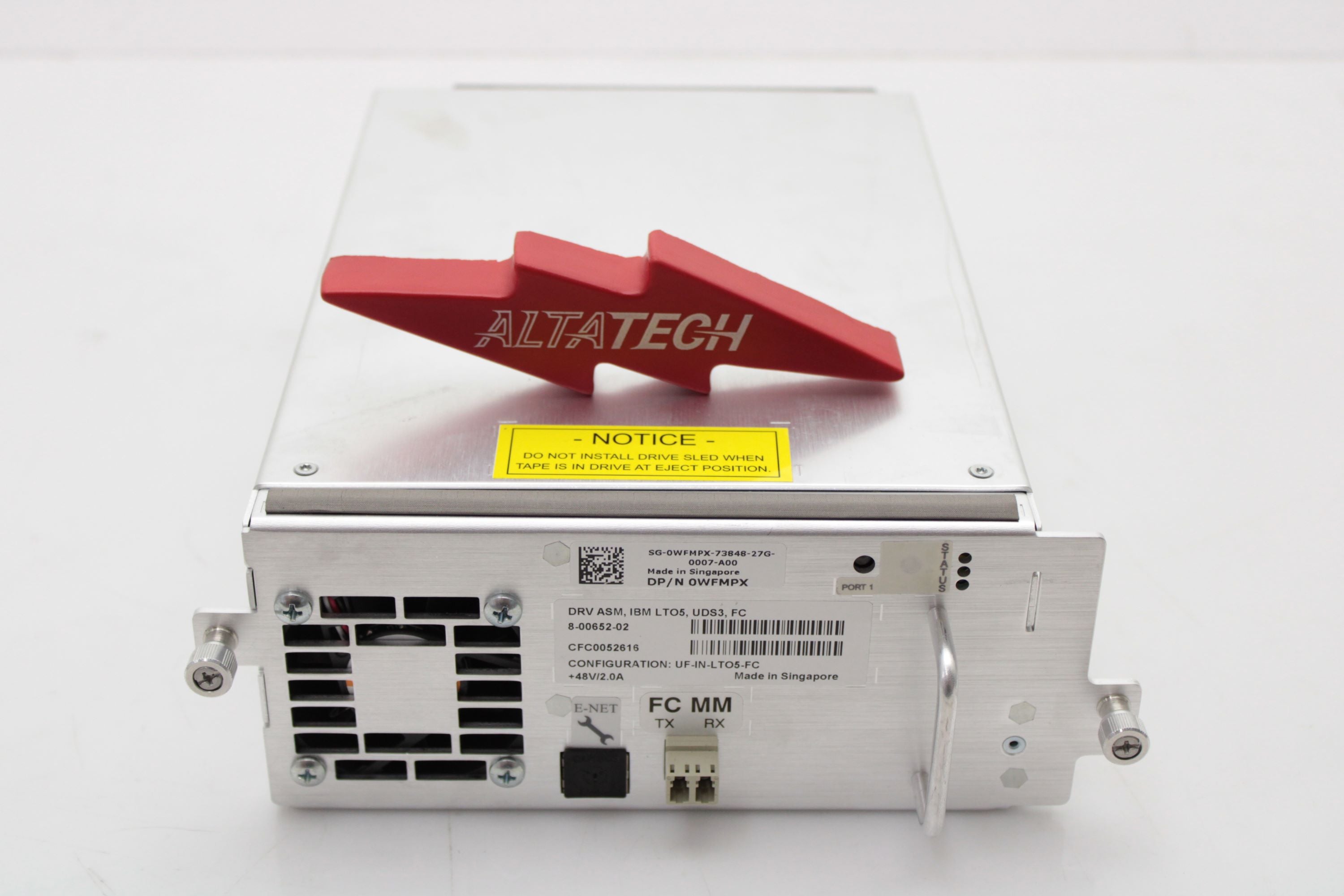 Dell WFMPX 1.5/3TB LTO5 FH FC TAPE ML6000