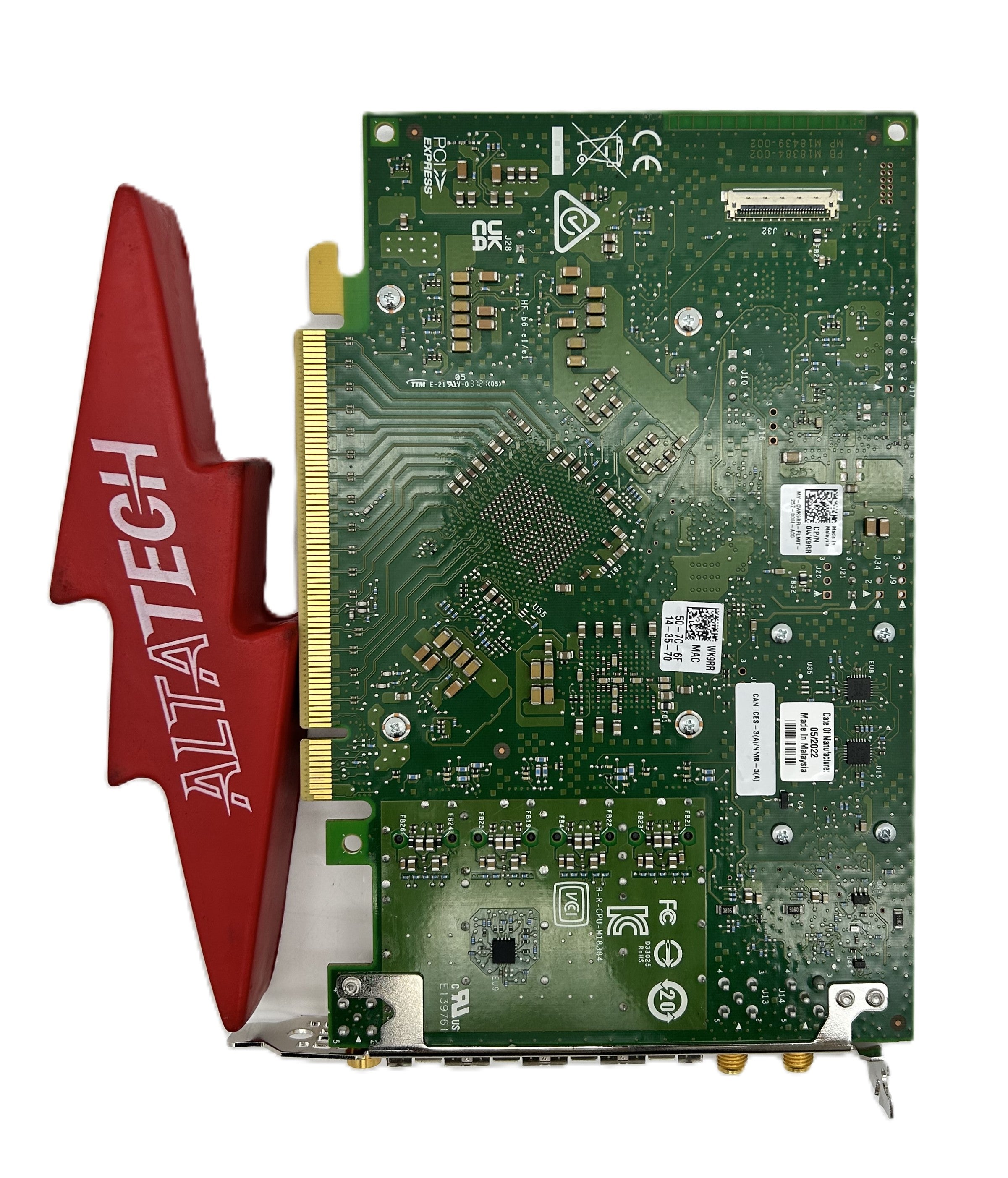 Dell WK9RR INTEL E810-XXVDAT 25GB QUAD PORT SFP28 ETHERNETCARD FH